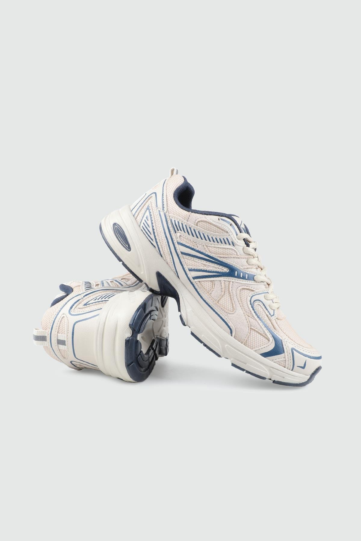 FLET 359 25K Cilt Phylon Kadın Spor Ayakkabı Bej Laci