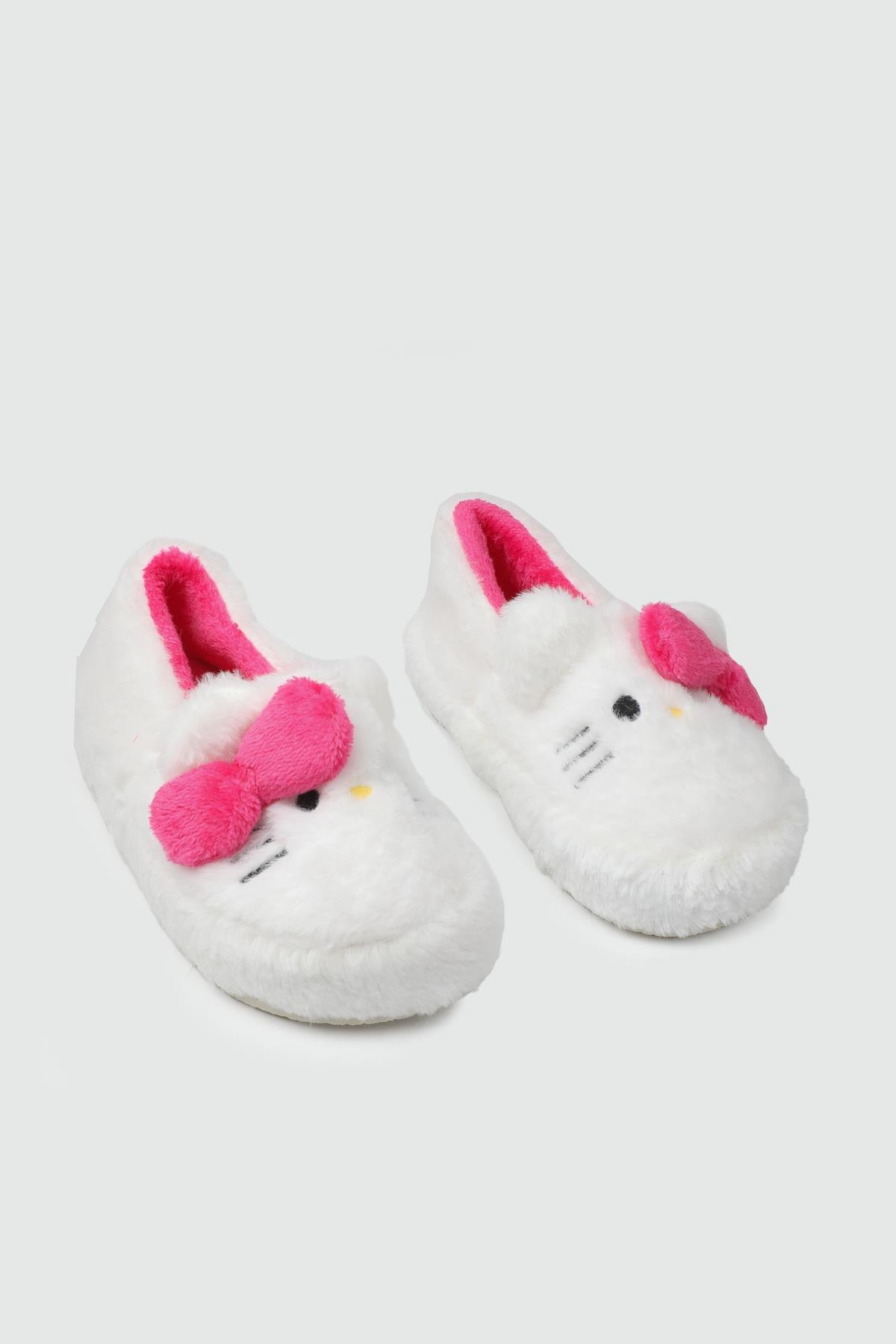 Hello Kitty 2025 Zenne Panduf Beyaz Fuşya