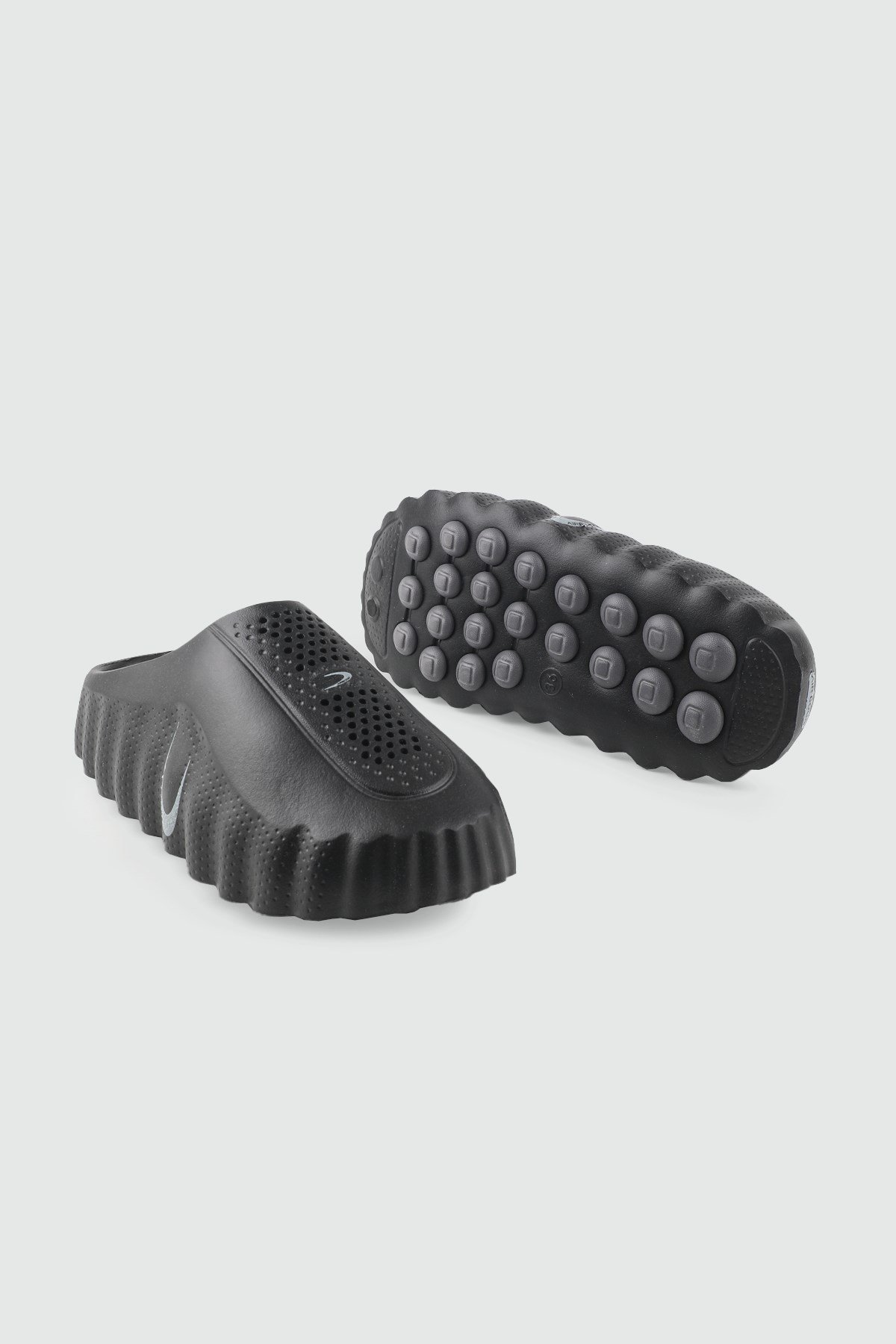 Kapalı Unisex Siyah Füme Cros Terlik TWİNGO 2510 