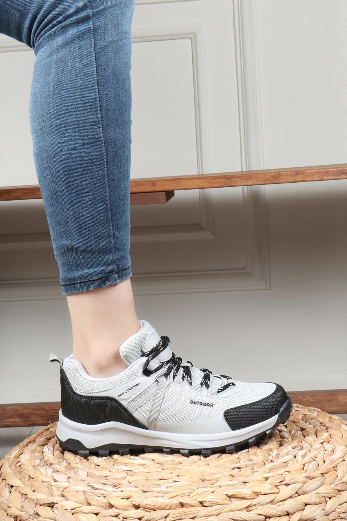 LAMBIRLENT 1300 Unisex Trekking Ayakkabı Buz Siyah