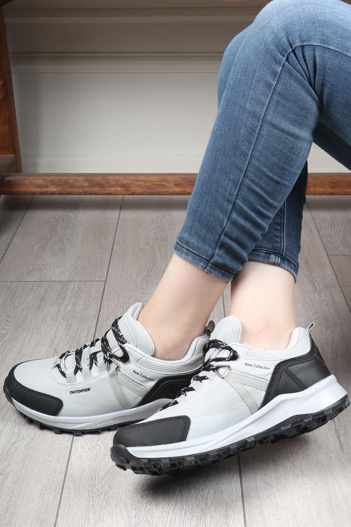 LAMBIRLENT 1300 Unisex Trekking Ayakkabı Buz Siyah