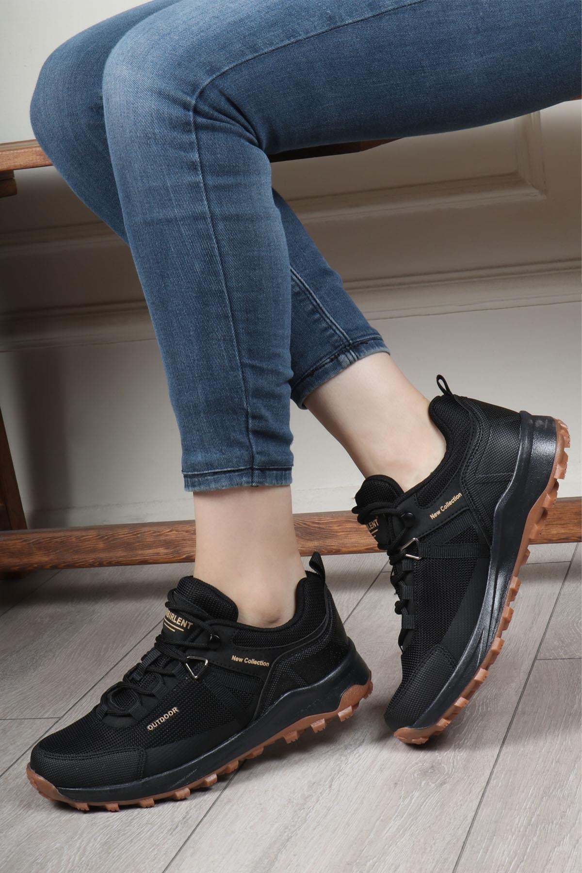 LAMBIRLENT 1300 Unisex Trekking Ayakkabı Siyah Krep