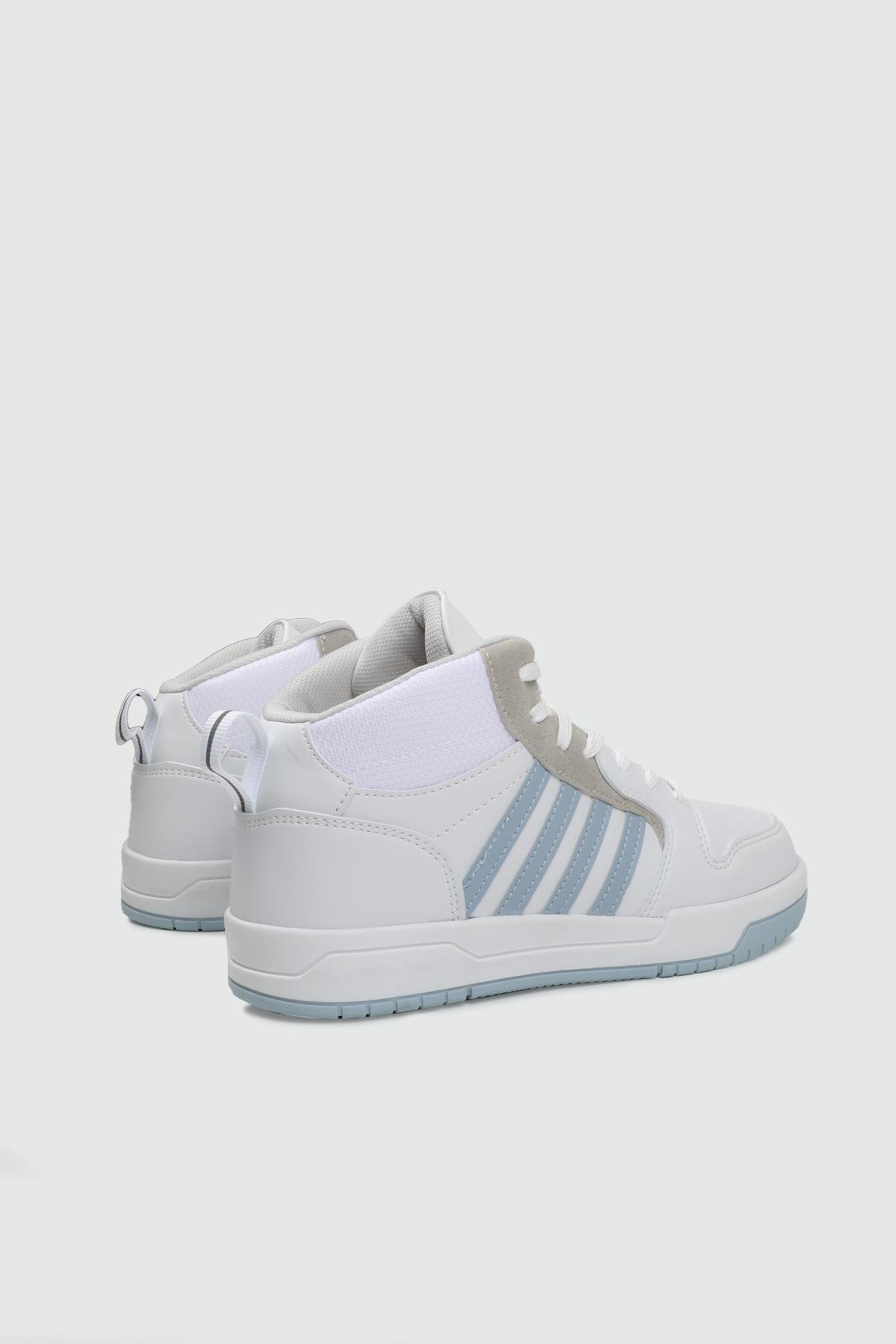 LAMBIRLENT 25K 2210 Kadın Spor Ayakkabı Beyaz Bebe Mavi