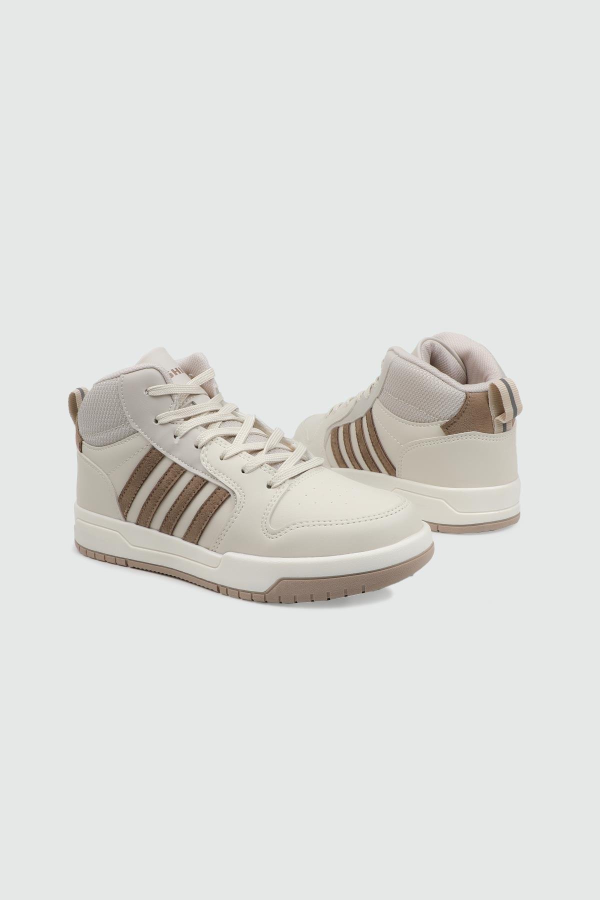 LAMBIRLENT 25K 2210 Kadın Spor Ayakkabı Kum Vizon