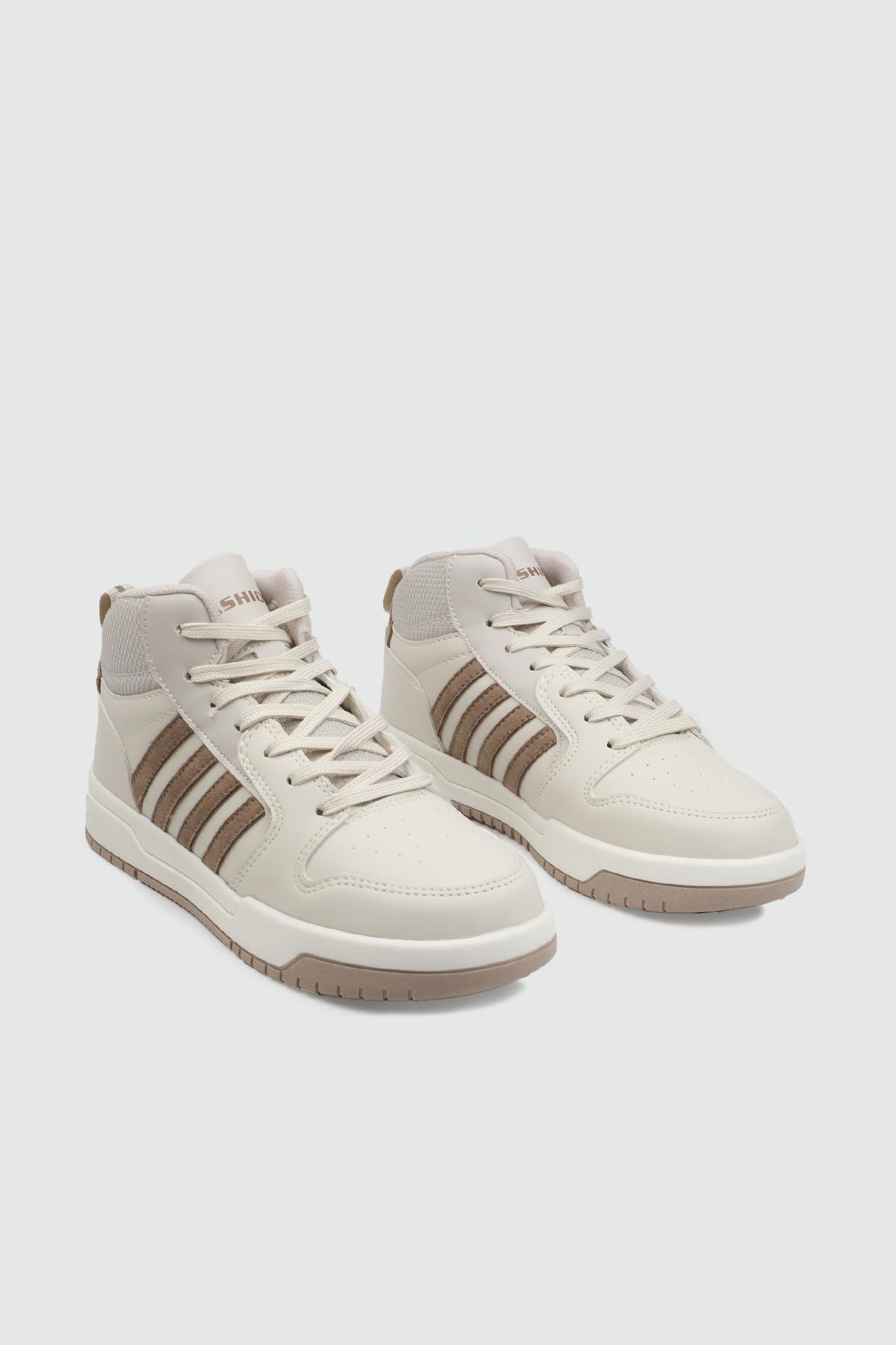 LAMBIRLENT 25K 2210 Kadın Spor Ayakkabı Kum Vizon