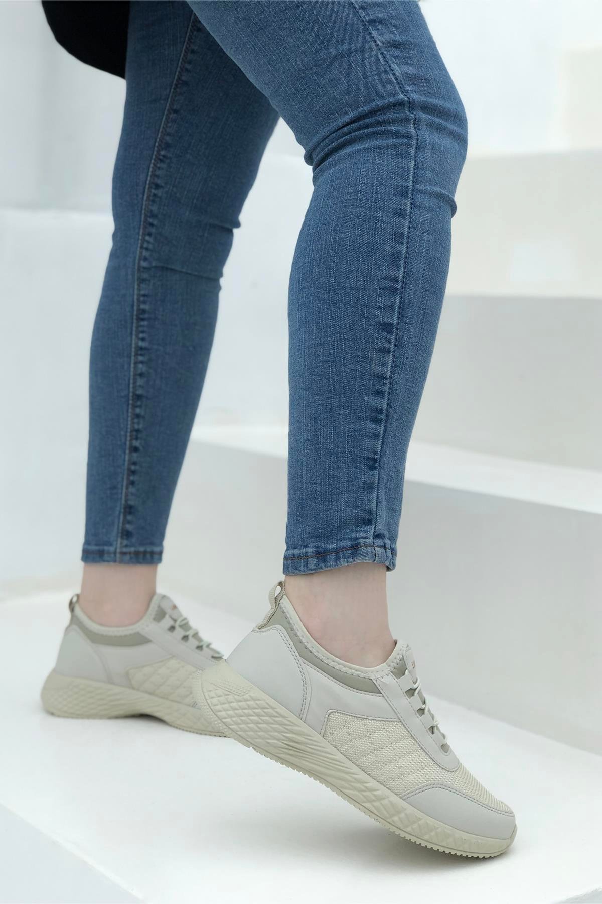 LAMBIRLENT 7060 Unisex Spor Ayakkabı Kum