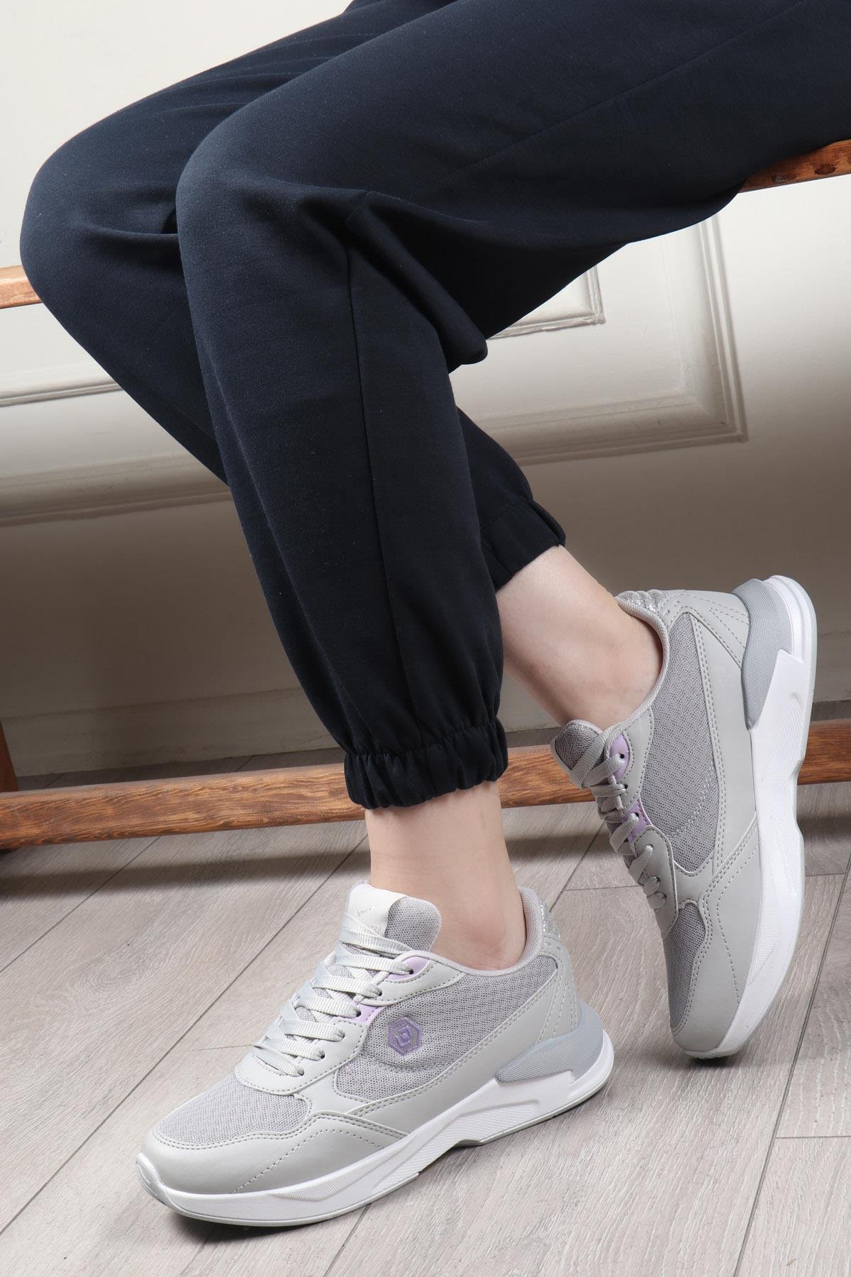 LAMBIRLENT 9937 Kadın Spor Ayakkabı Buz Lila