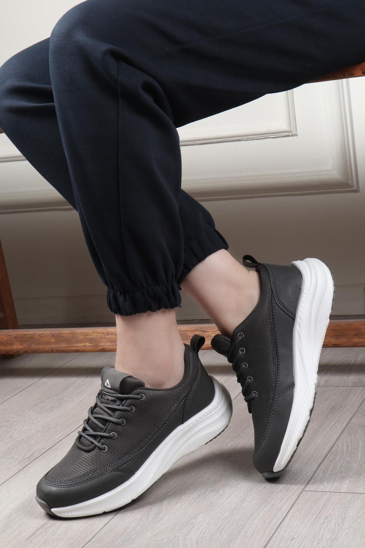 LETOON 1206 Unisex Spor Ayakkabı Füme