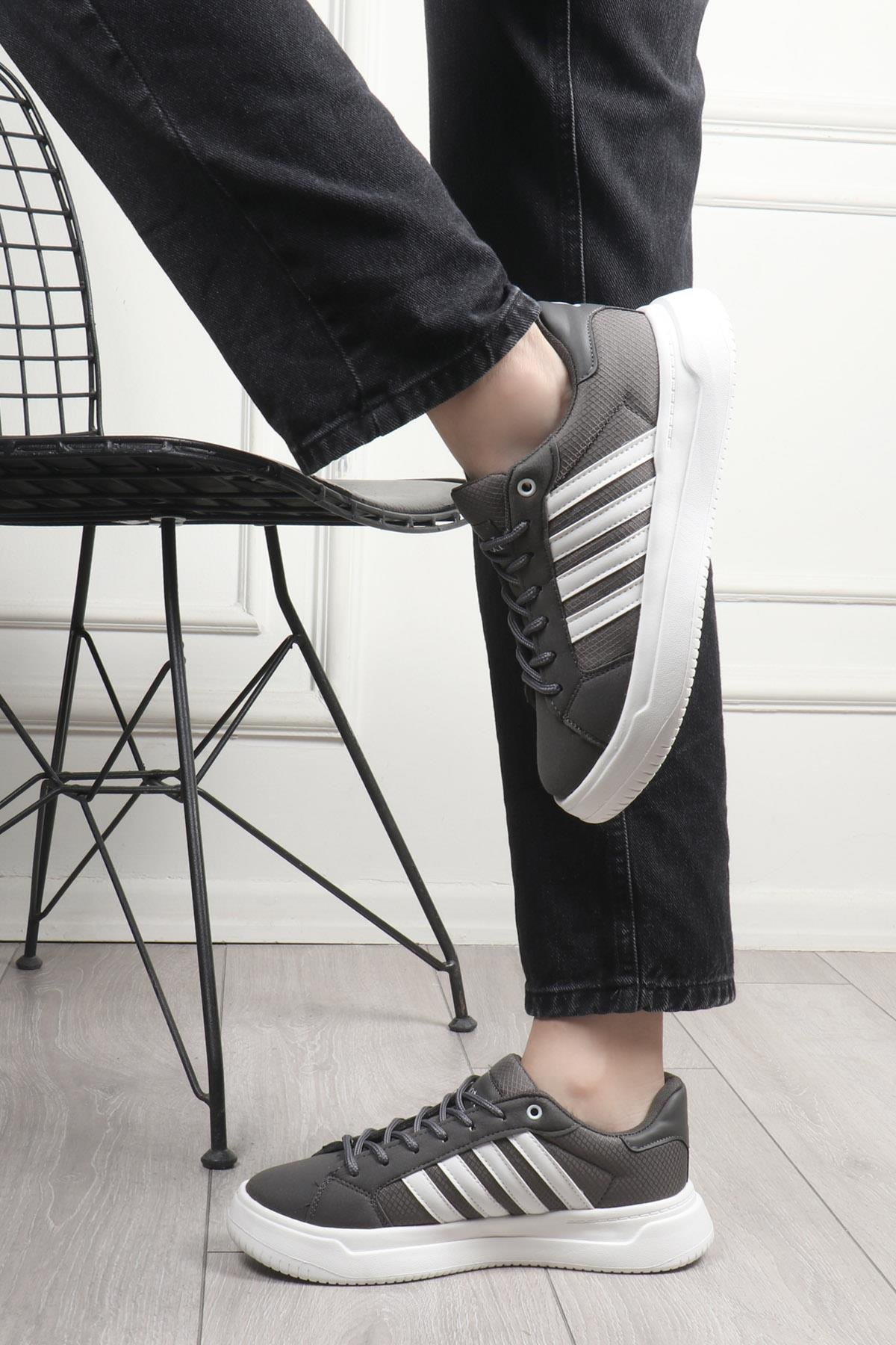 LETOON 2202 Unisex Spor Ayakkabı Füme