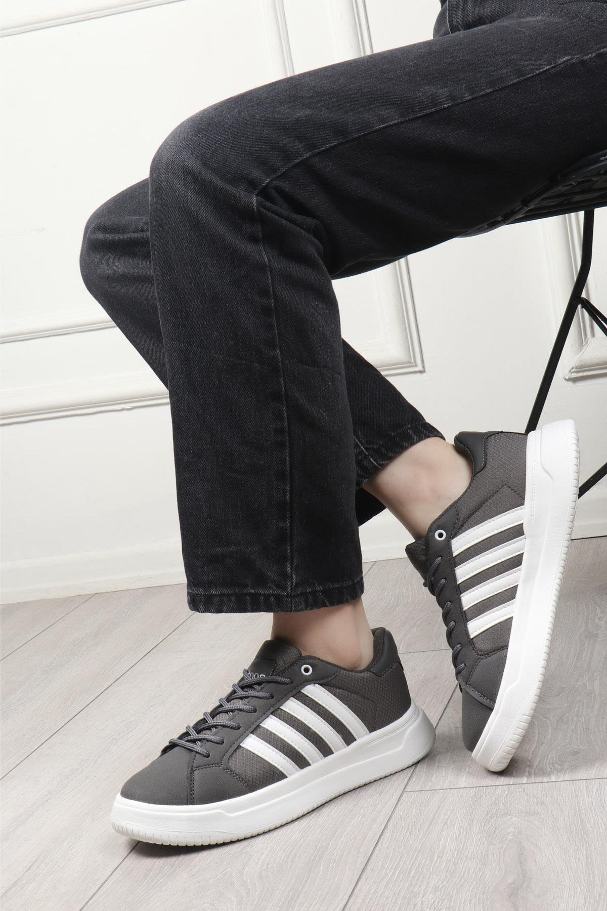 LETOON 2202 Unisex Spor Ayakkabı Füme