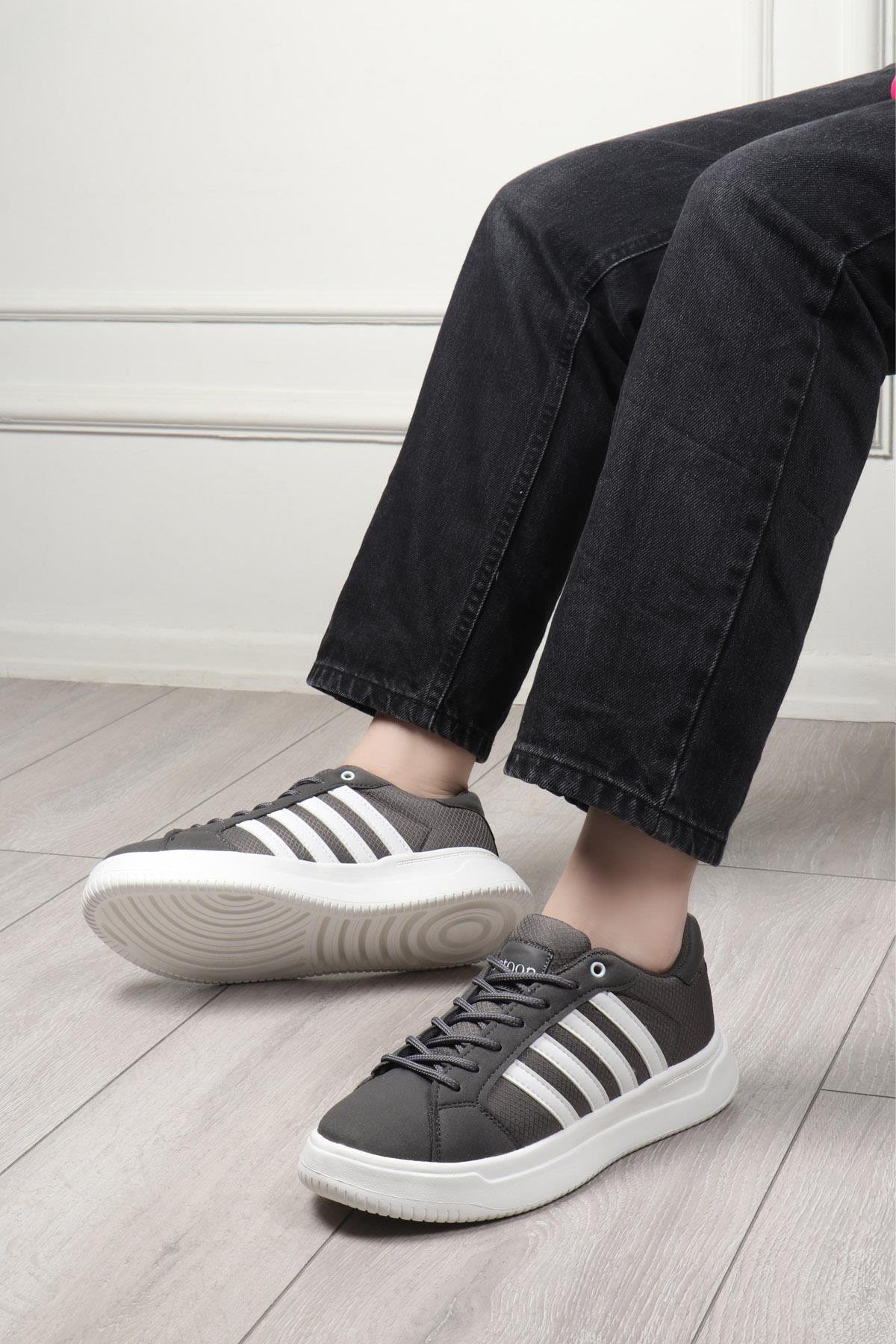 LETOON 2202 Unisex Spor Ayakkabı Füme