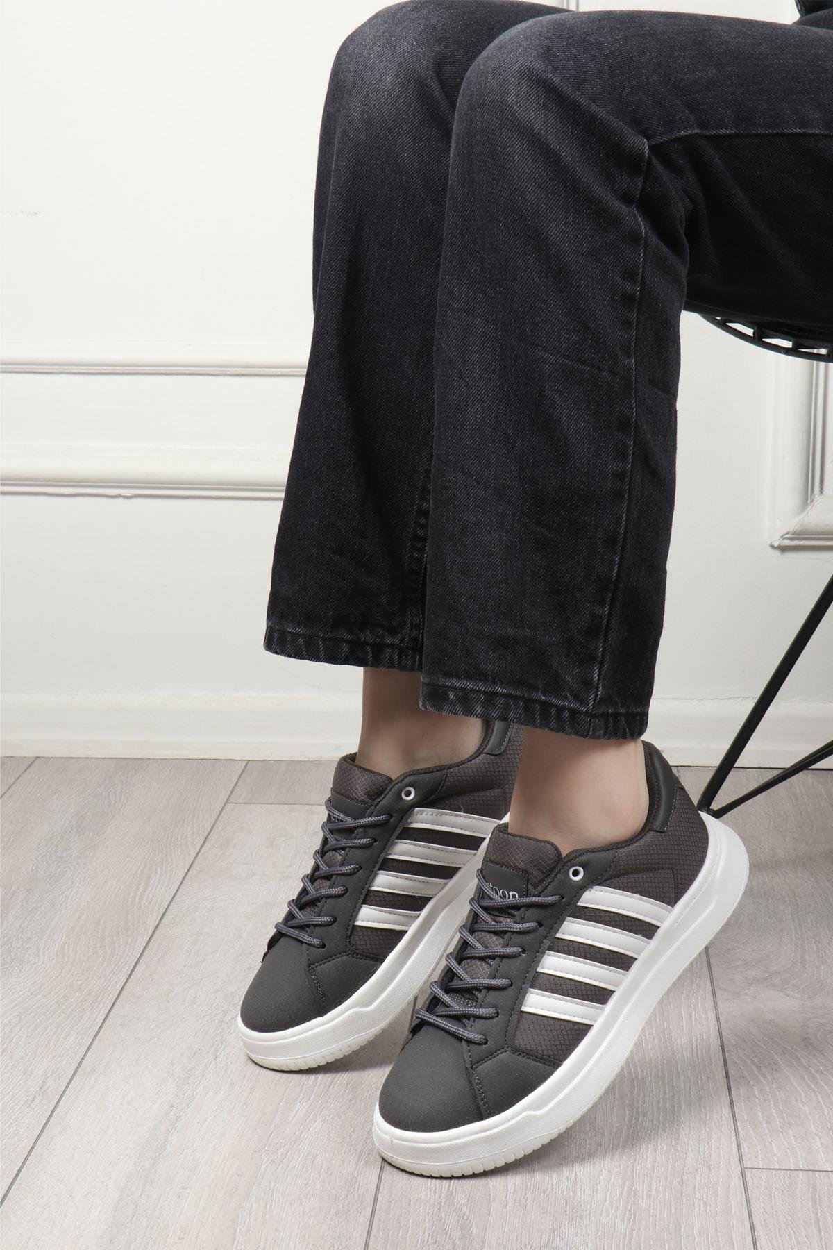 LETOON 2202 Unisex Spor Ayakkabı Füme