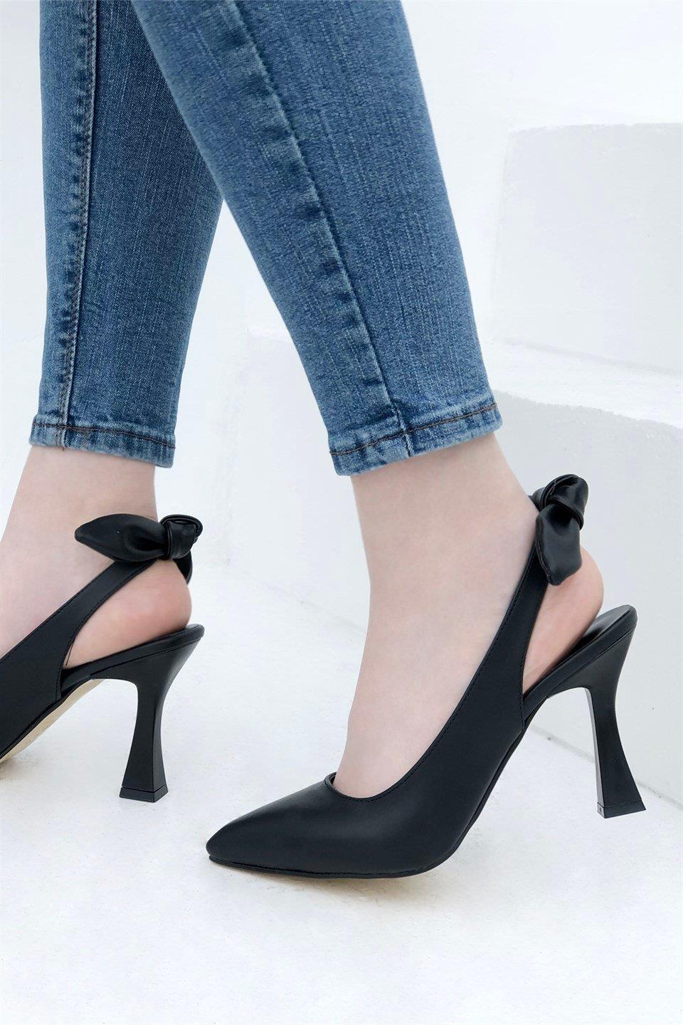 My Bella 25Y Amanda Kadın Stiletto Siyah