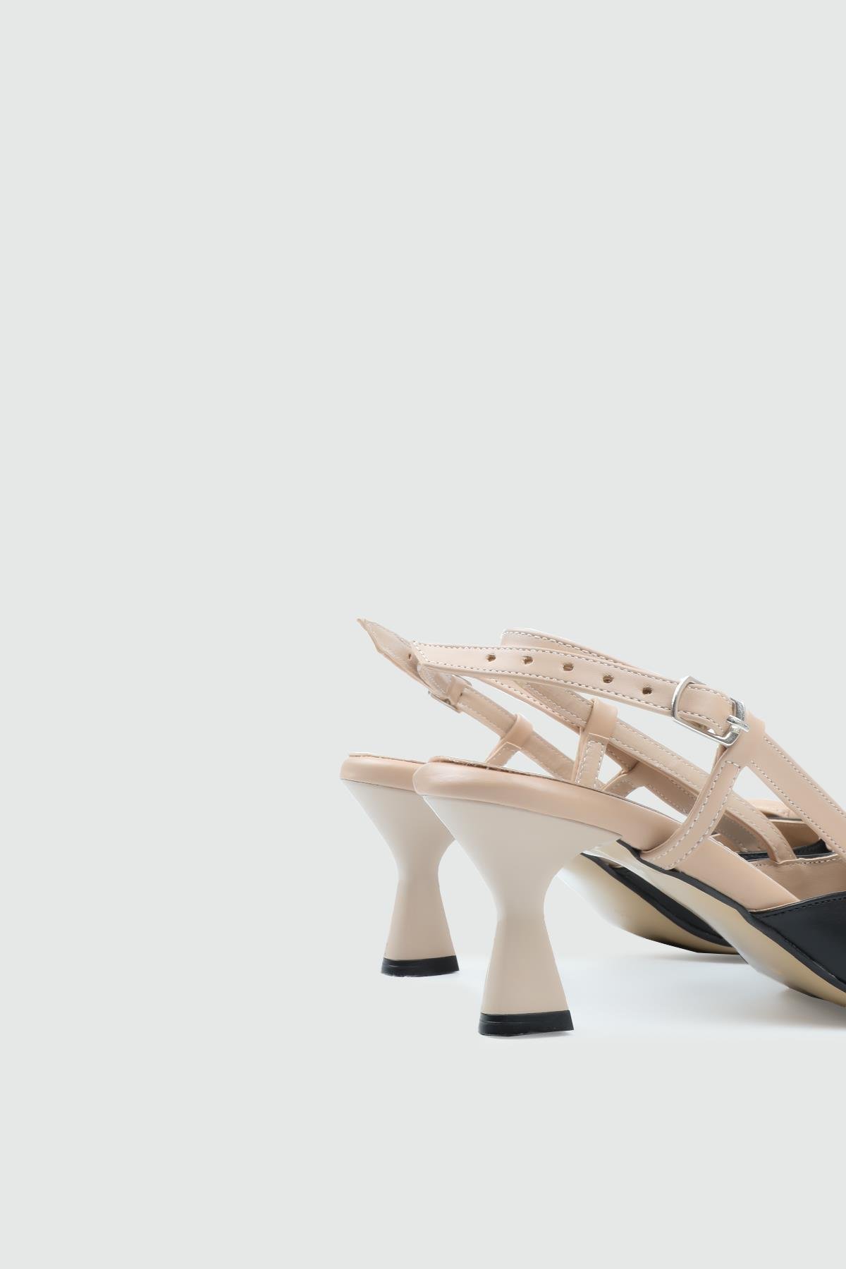 My Bella 25Y DR-1003/2 Fiyonlu AA Kadın Ayakkabı Siyah Nut