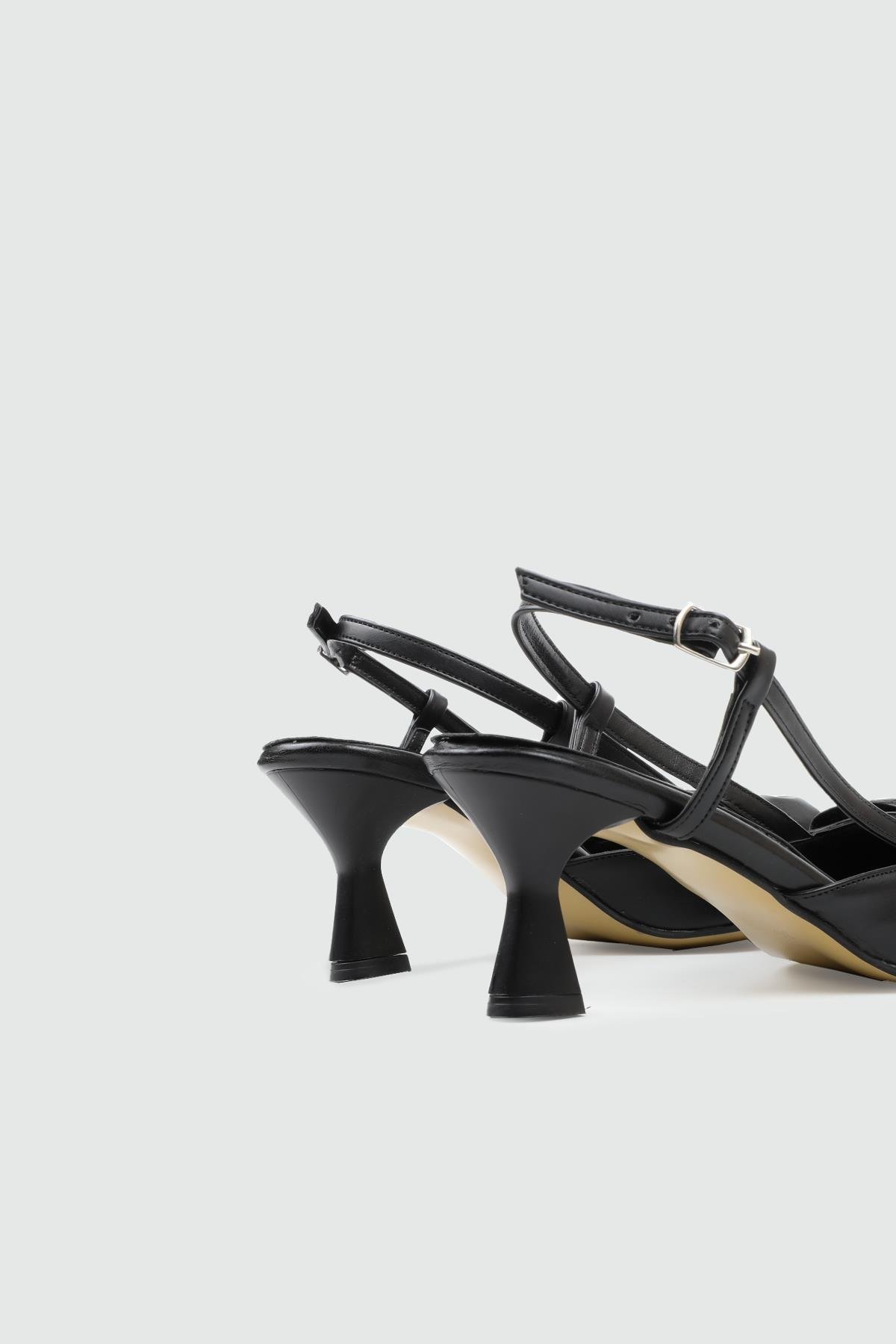 My Bella 25Y DR-1003/2 Fiyonlu AA Kadın Ayakkabı Siyah