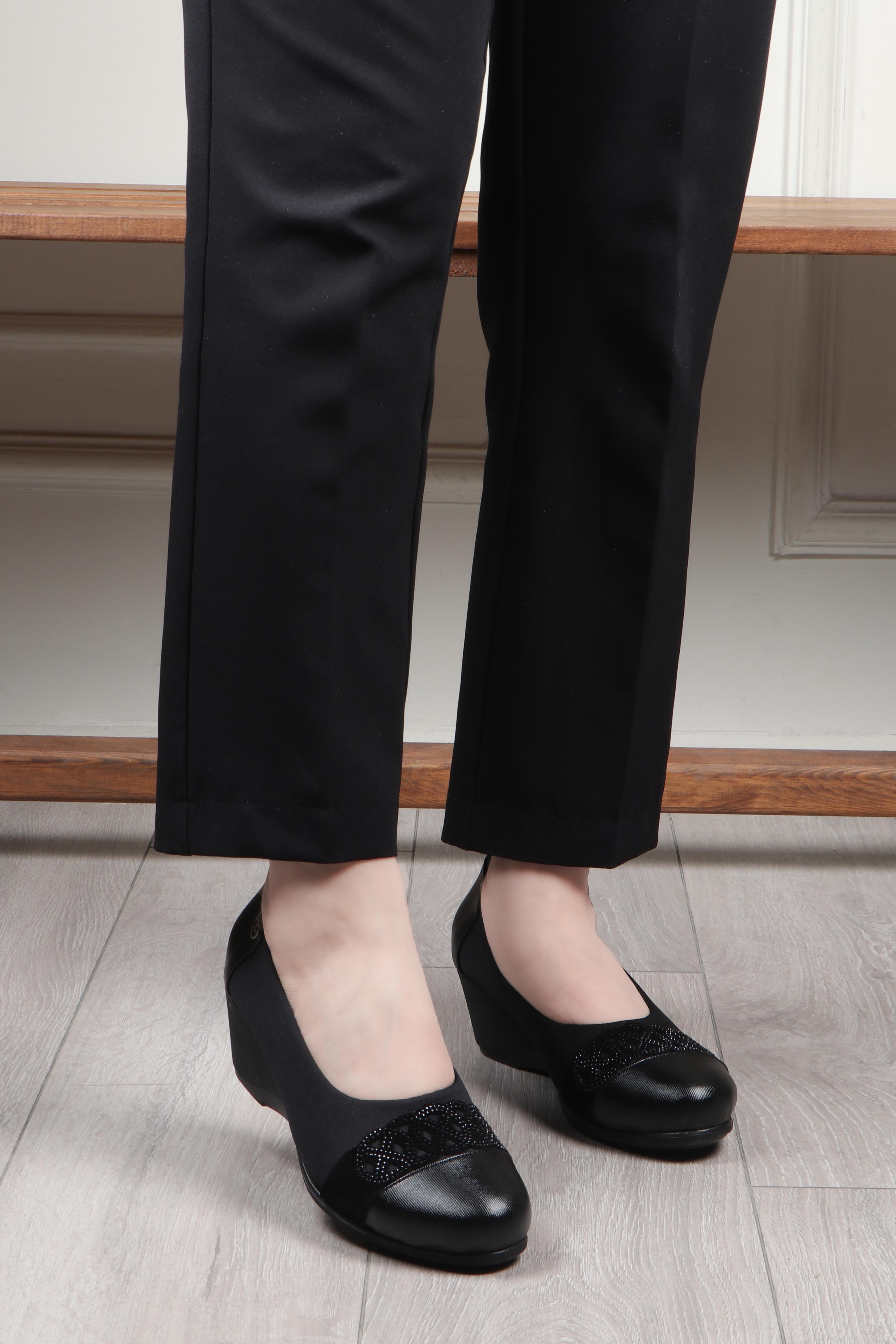 My Bella 25Y S-2405 Topuklu Kadın Ayakkabı Siyah