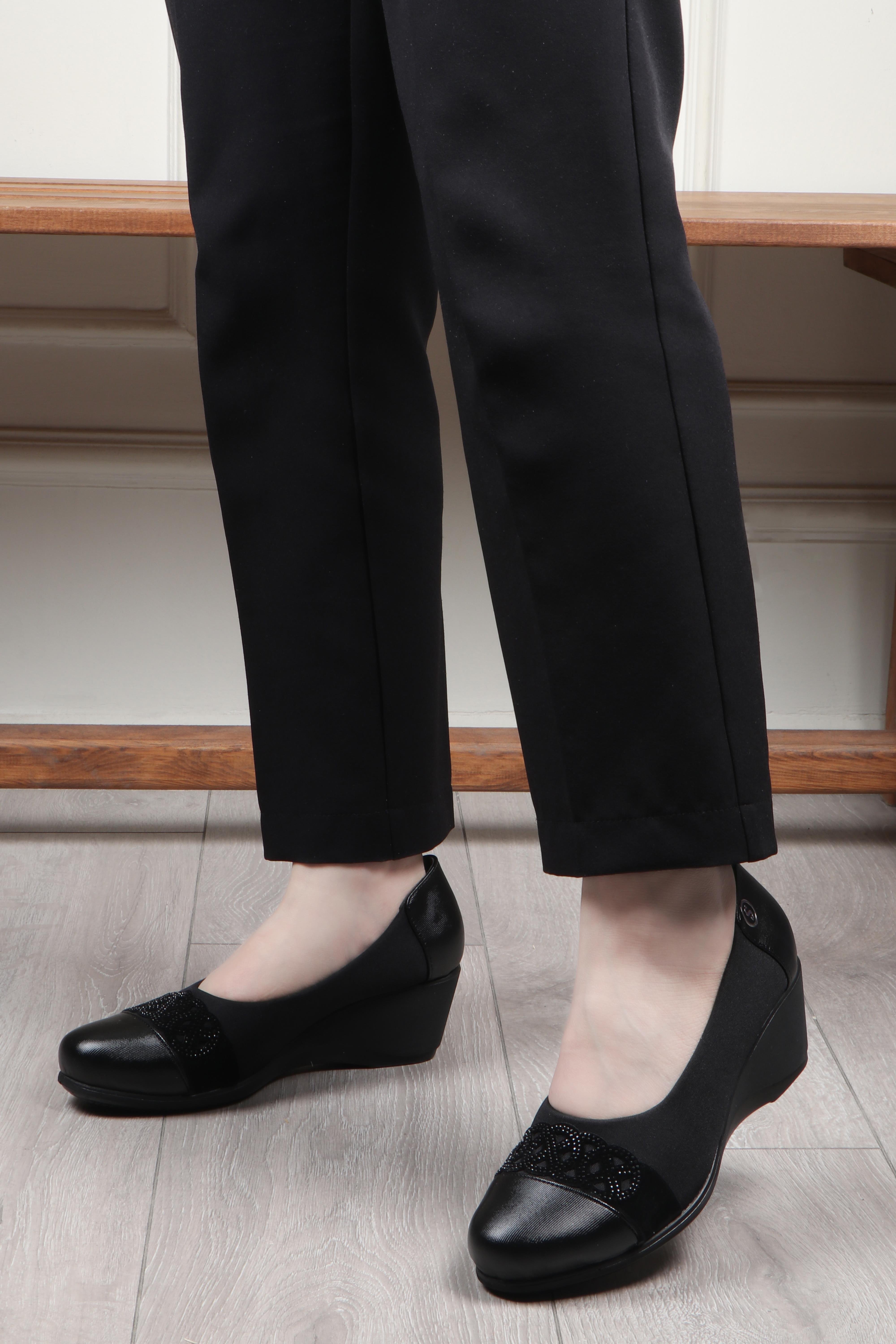 My Bella 25Y S-2405 Topuklu Kadın Ayakkabı Siyah