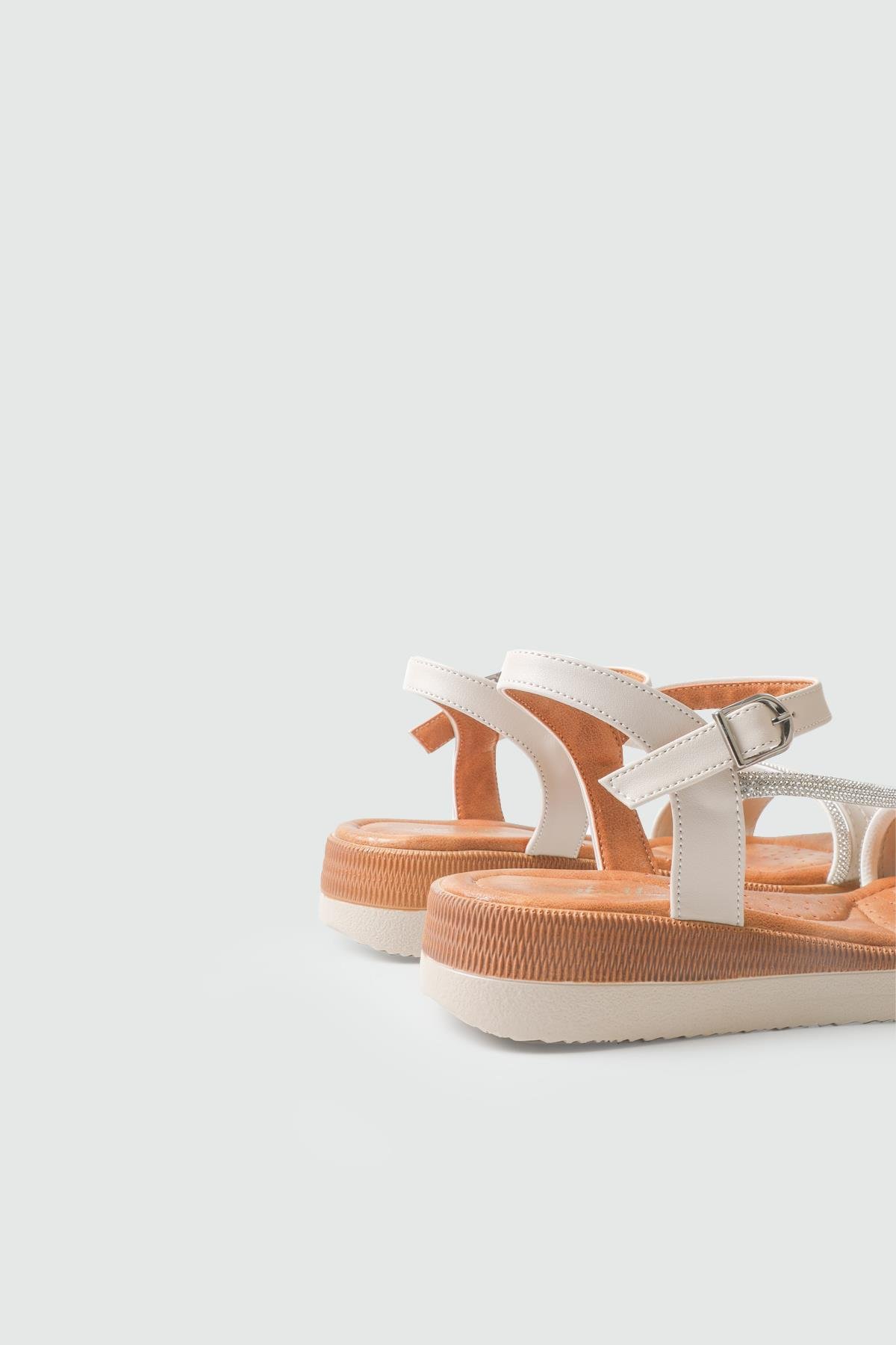 My Bella 25Y SP-303 Kadın Sandalet Krem