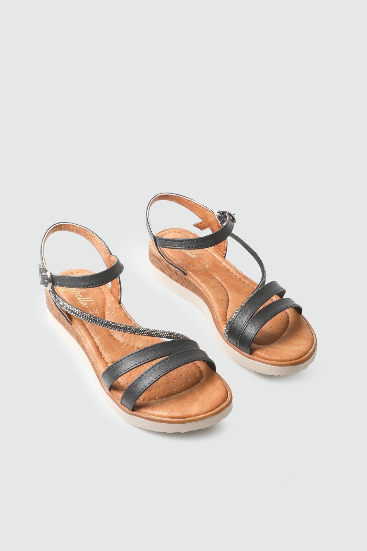 My Bella 25Y SP-303 Kadın Sandalet Siyah