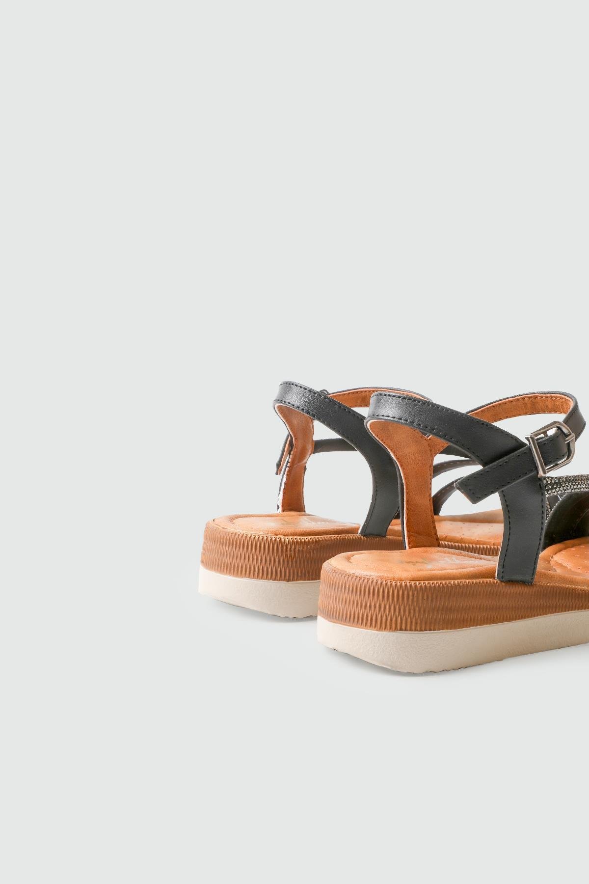 My Bella 25Y SP-303 Kadın Sandalet Siyah