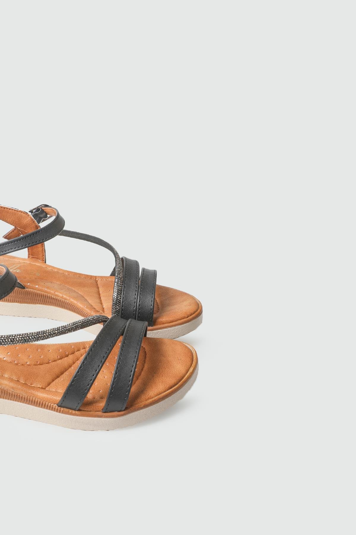 My Bella 25Y SP-303 Kadın Sandalet Siyah