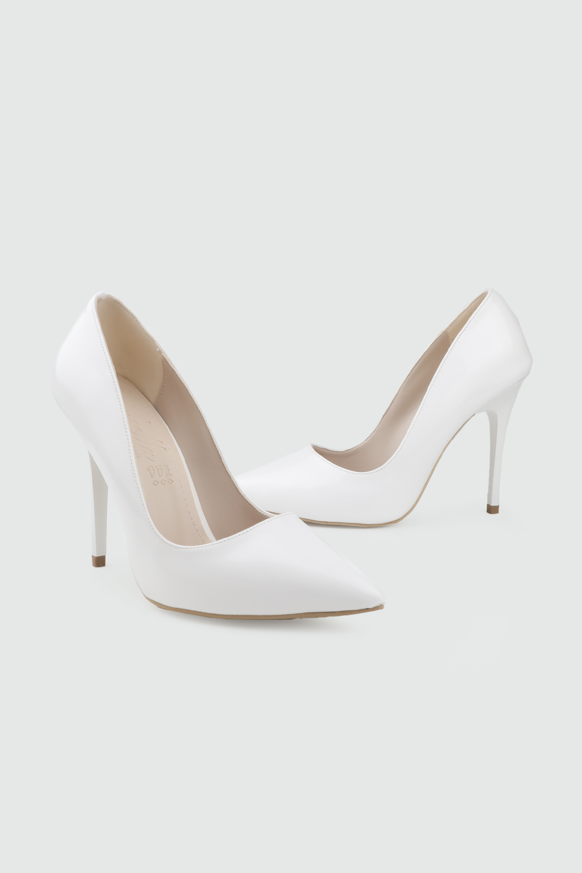 My Bella Alvina 26Y Kadın Stiletto Beyaz Rugan