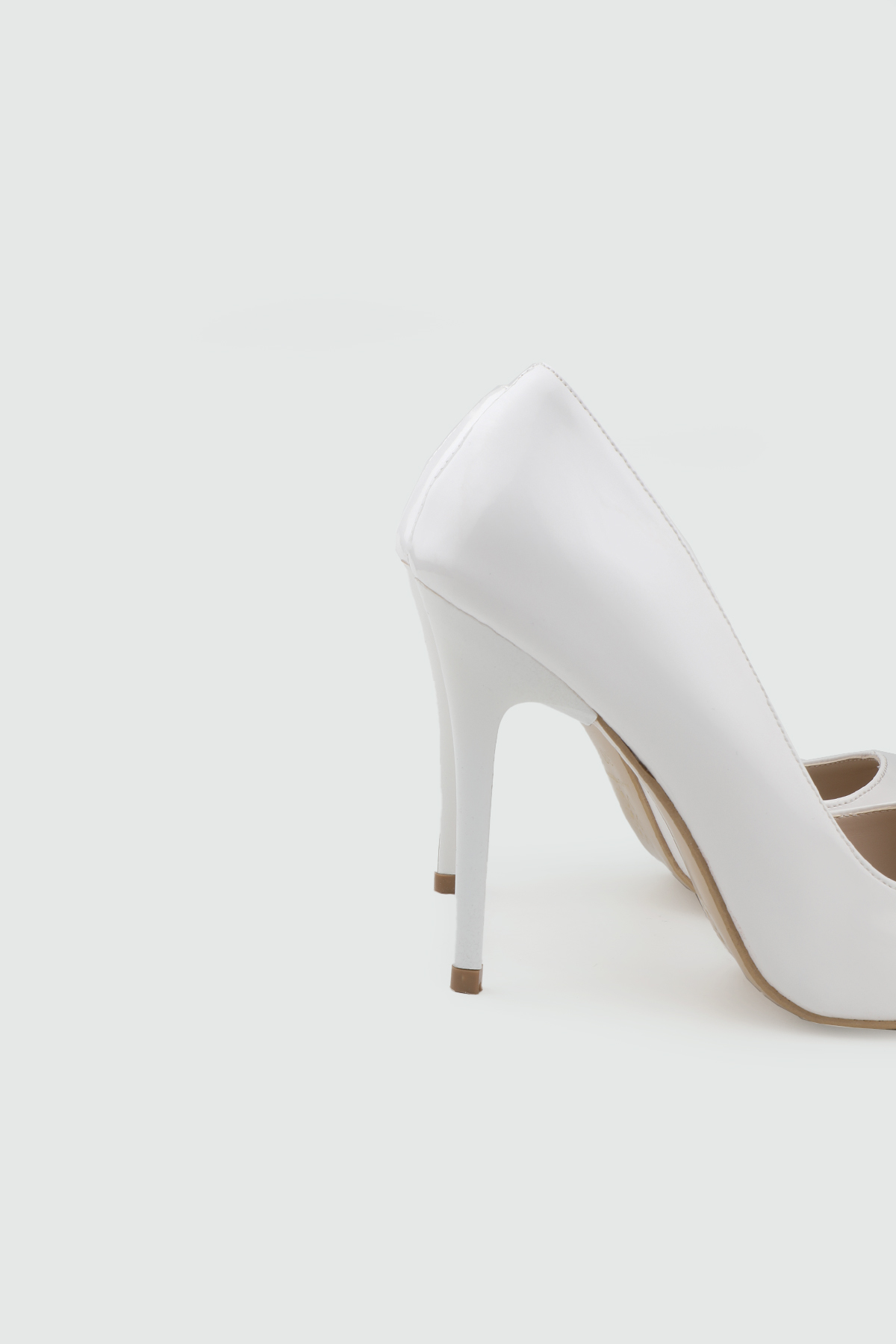 My Bella Alvina 26Y Kadın Stiletto Beyaz Rugan