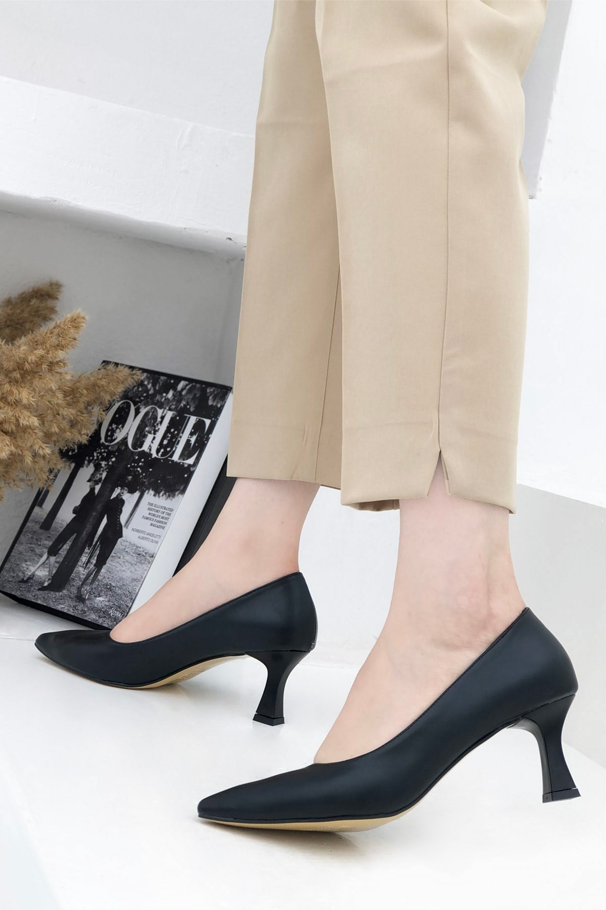 My Bella Alya Kadın Stiletto Siyah