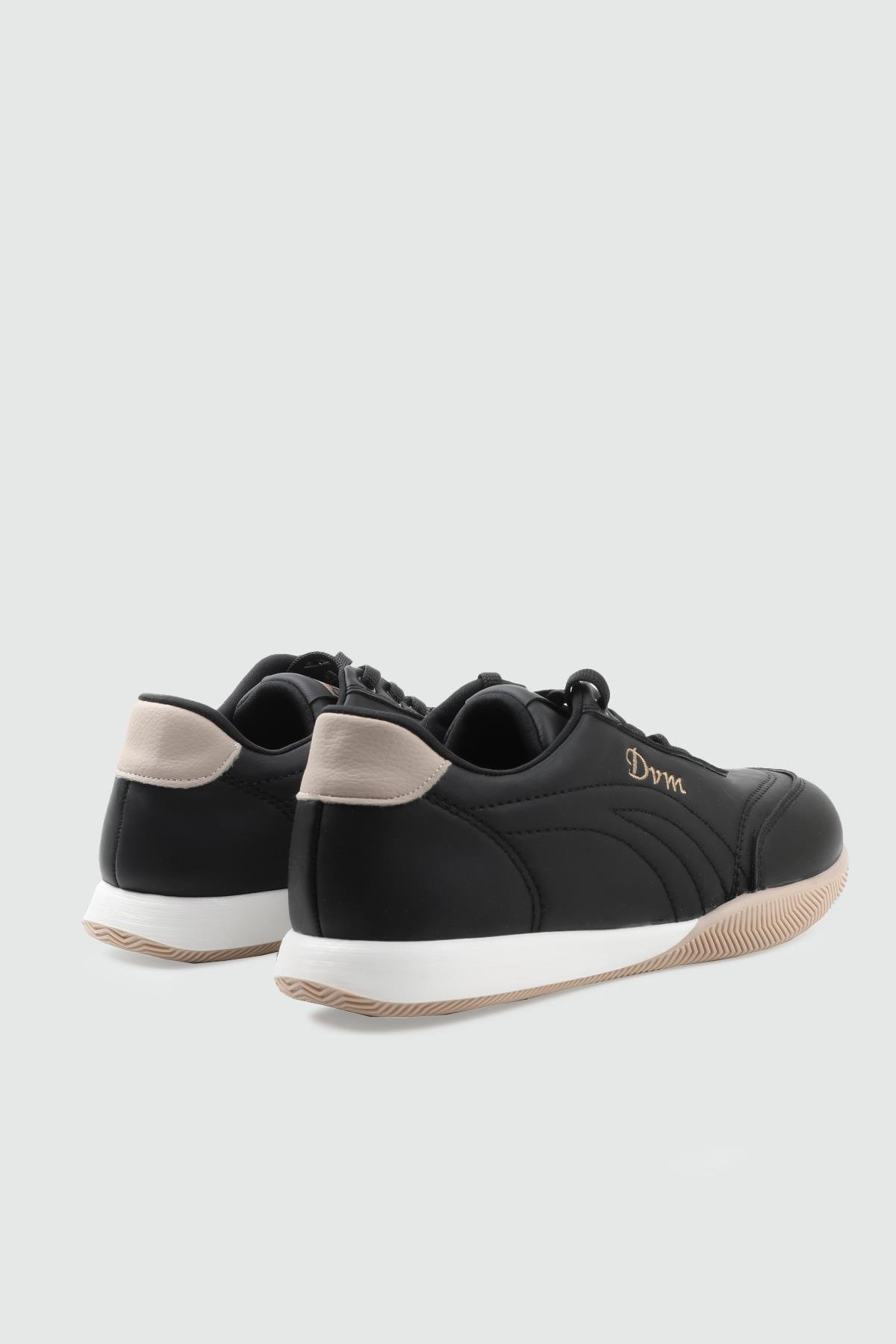 MY BELLA DV-5600 25K Bağlı Makosen Kadın Ayakkabı Siyah Nut