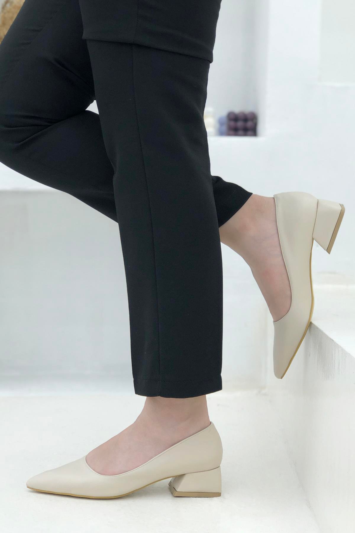 My Bella KRD-115  Kadın Ayakkabı Ten