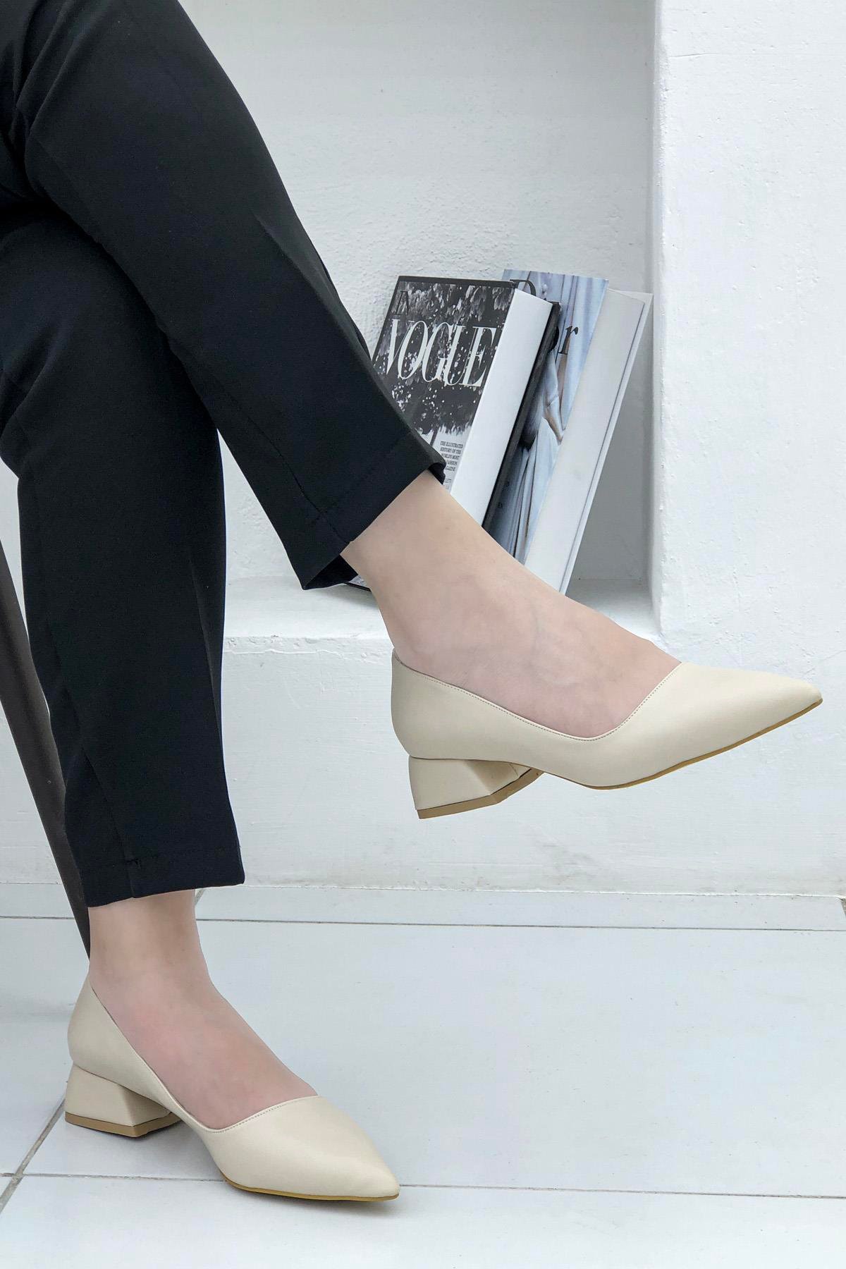 My Bella KRD-115  Kadın Ayakkabı Ten