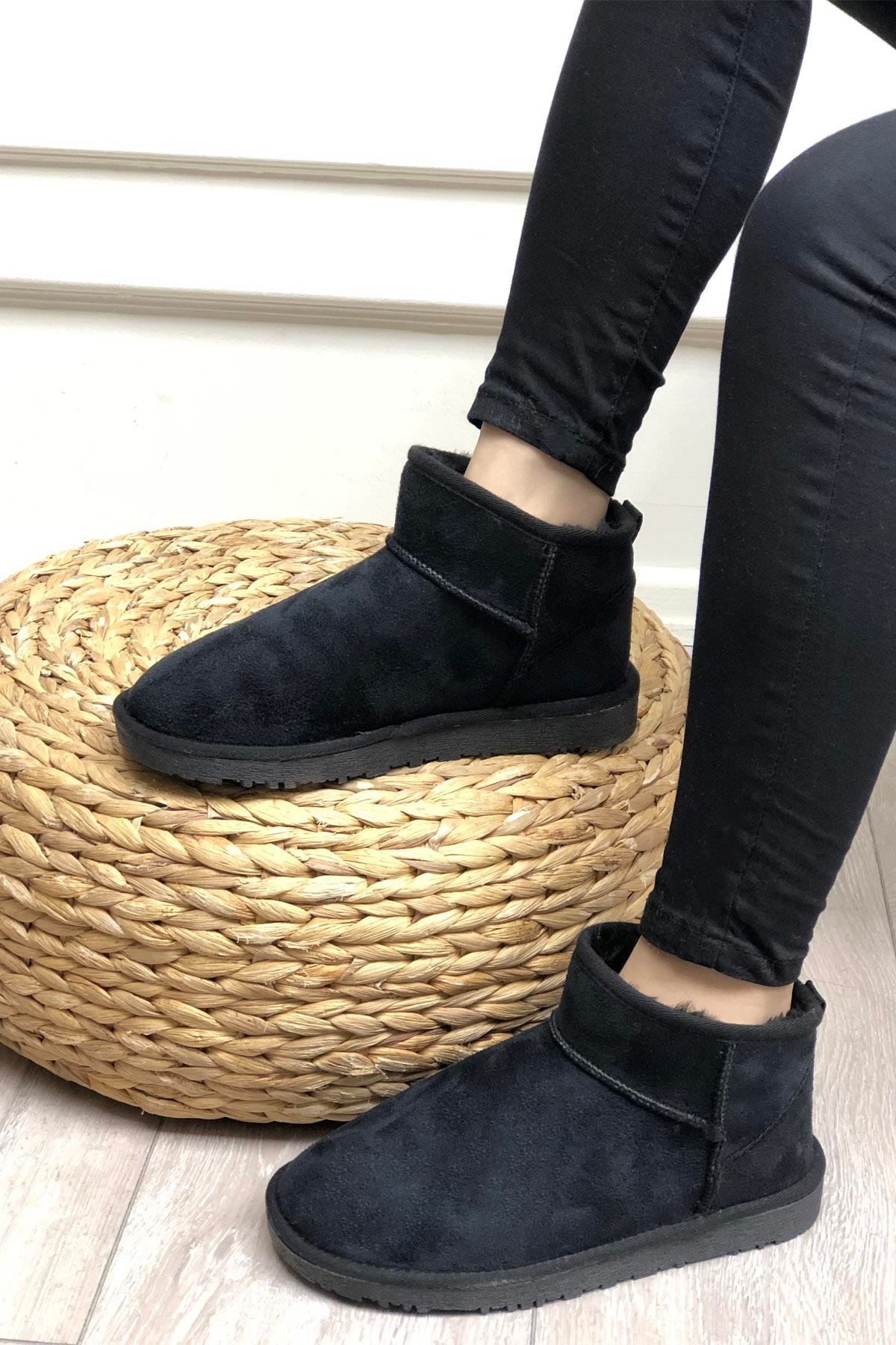 My Bella LİYA UGG Kadın Bot Siyah