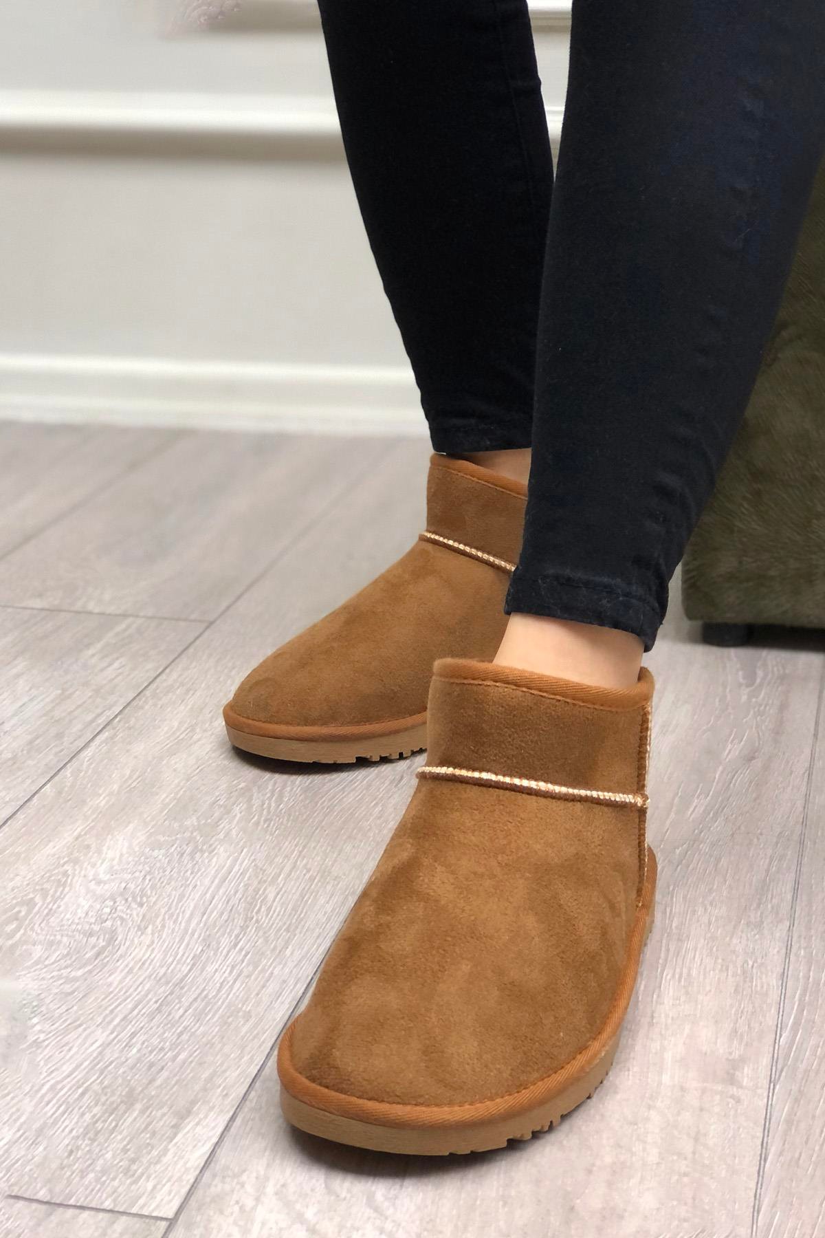 My Bella LİYA UGG Kadın Bot Taba