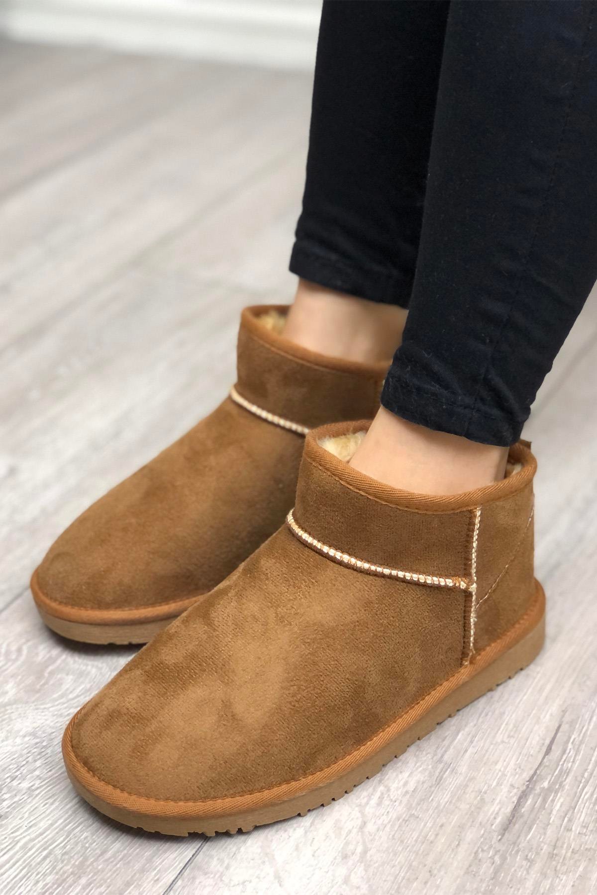 My Bella LİYA UGG Kadın Bot Taba