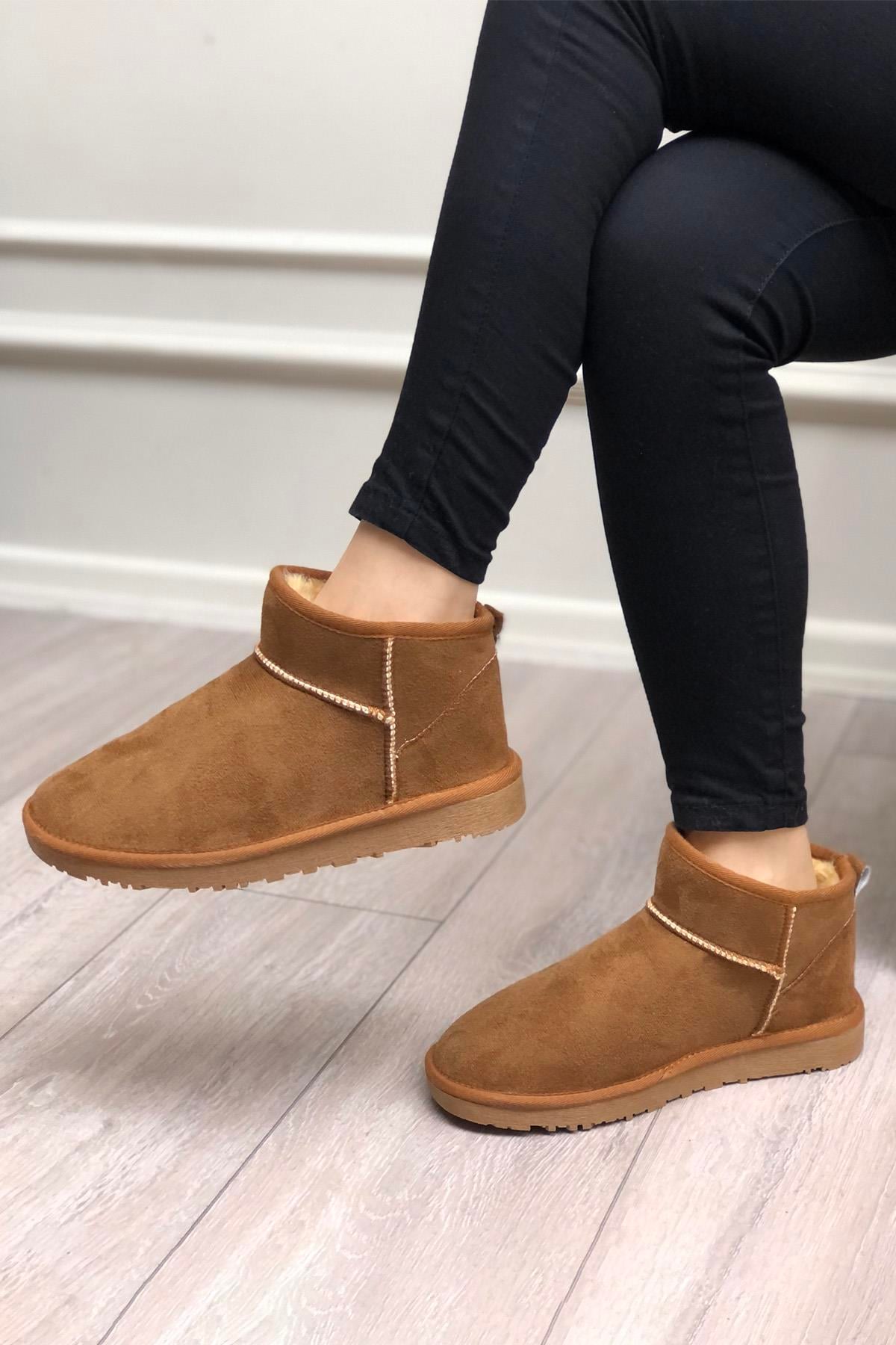 My Bella LİYA UGG Kadın Bot Taba