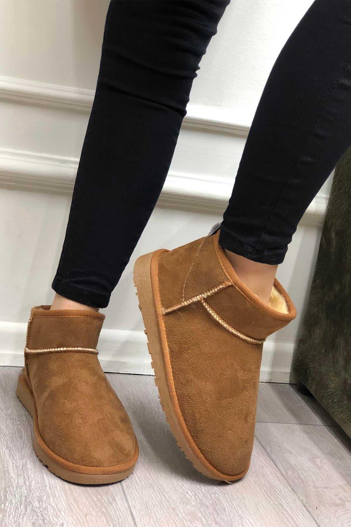My Bella LİYA UGG Kadın Bot Taba
