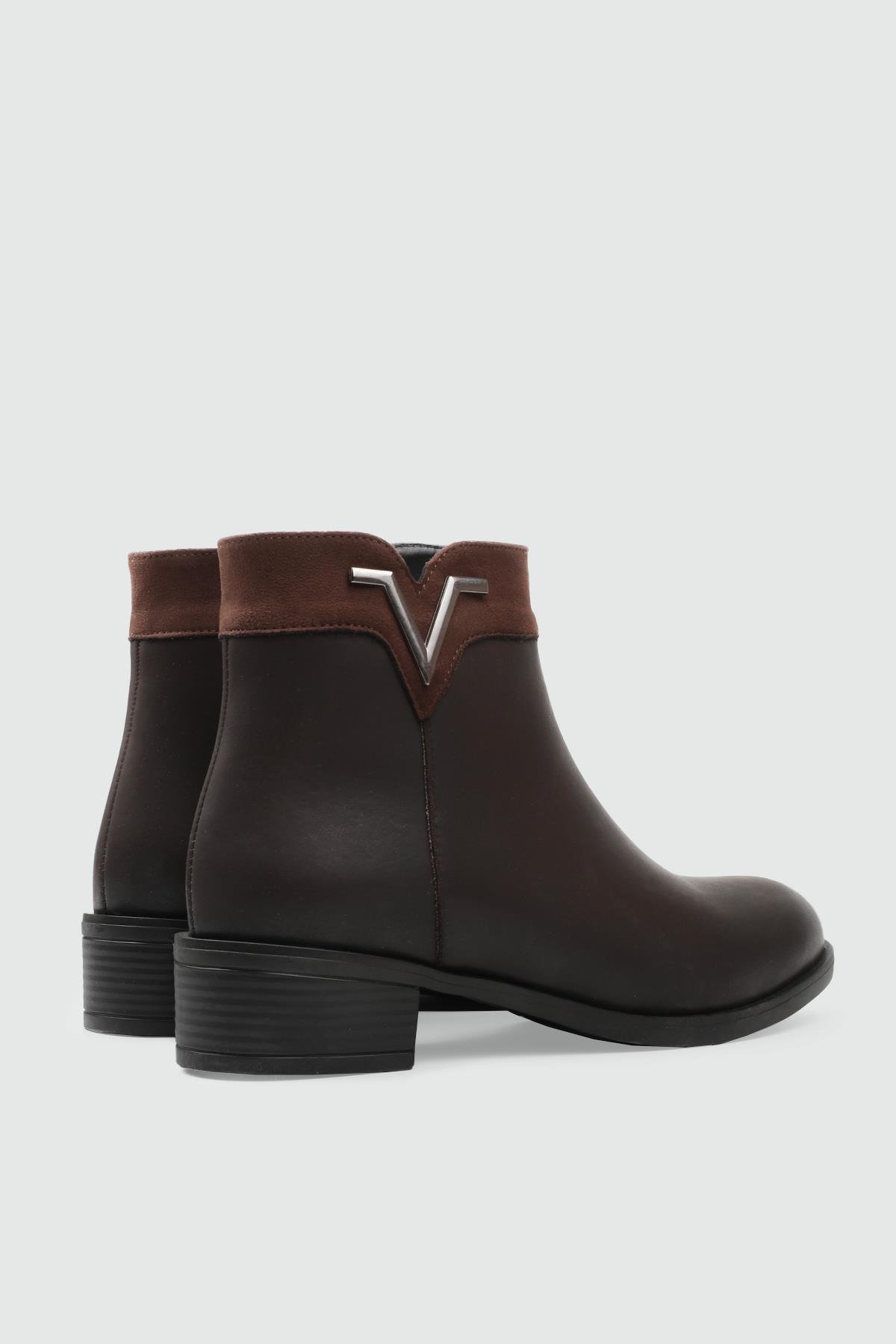 MY BELLA PR-2165 25K  V Toka Kadın Bot Kahve Nubuk