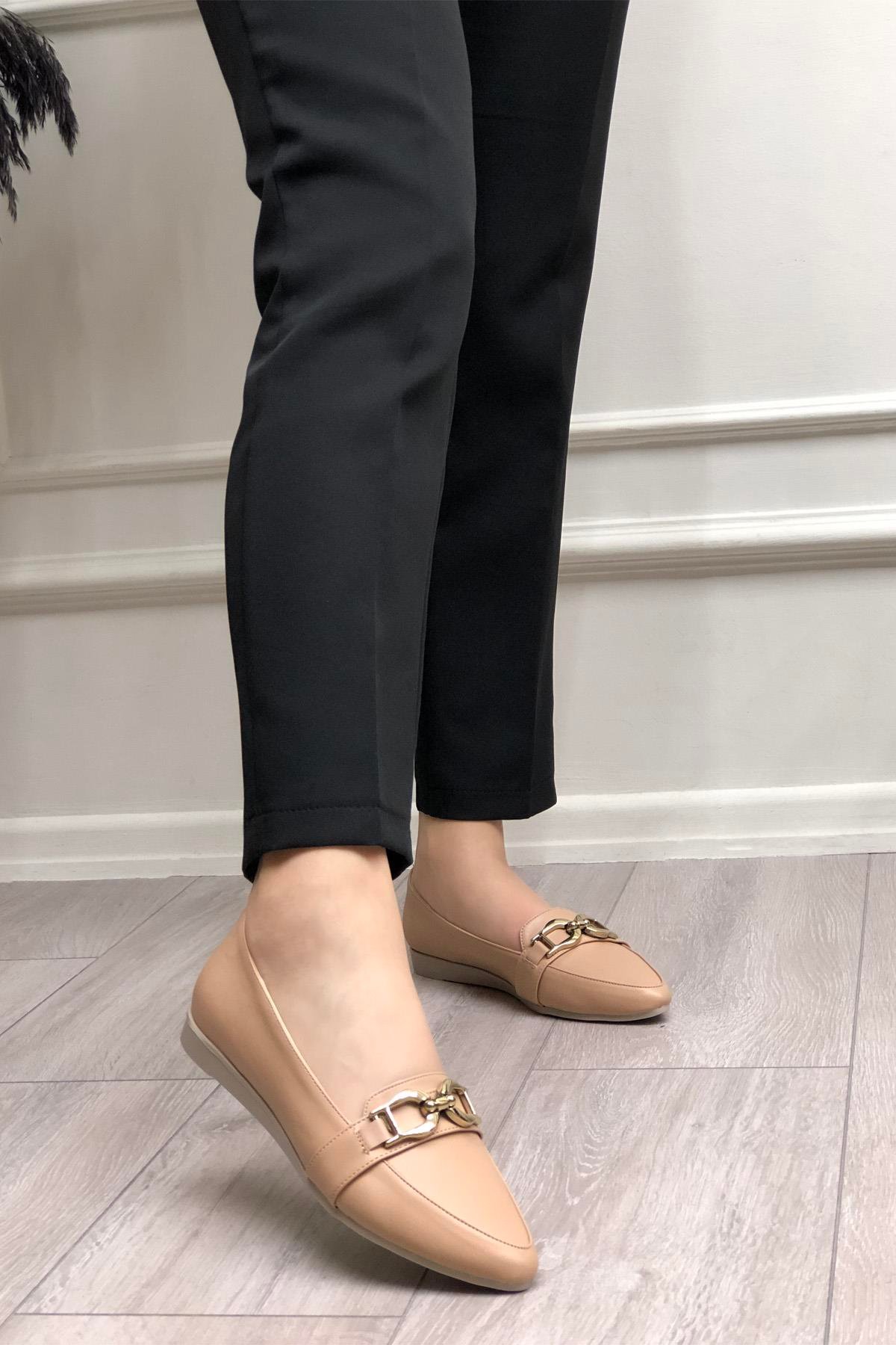 My Bella ŞM-310 Tokalı Kadın Babet Nut