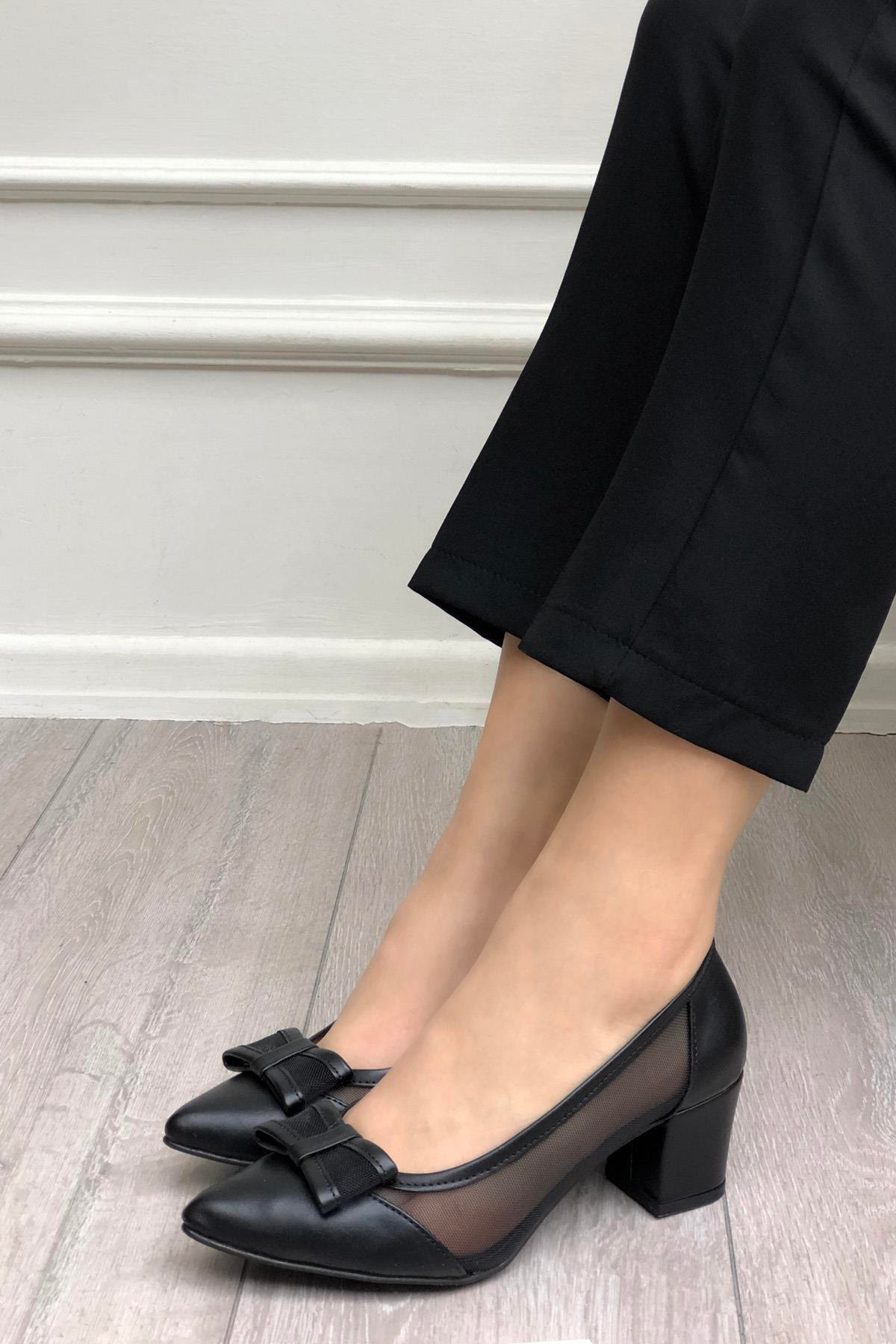 MYBELLA SRP-23  Kadın Ayakkabı Siyah