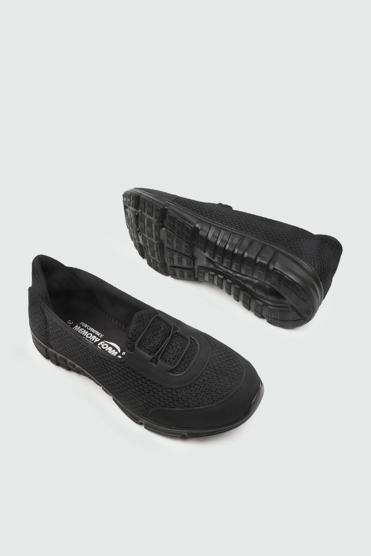 PERFORMANCE 04 25Y Anoraklı Comfort Kadın Ayakkabı Kömür