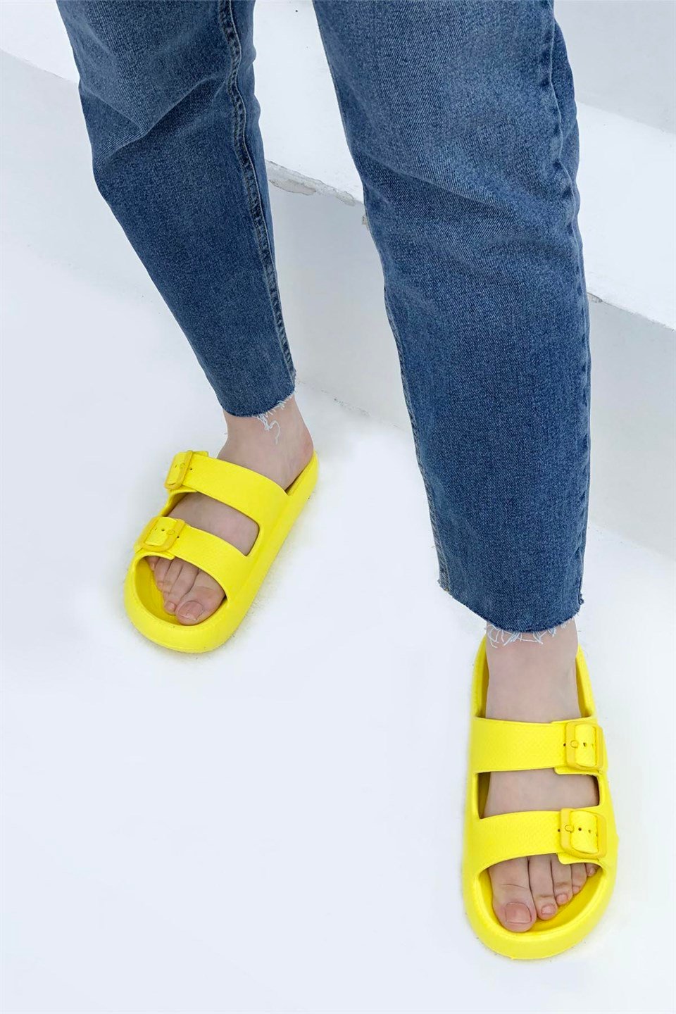 SONİMİX 0095 Unisex Eva Terlik Sarı