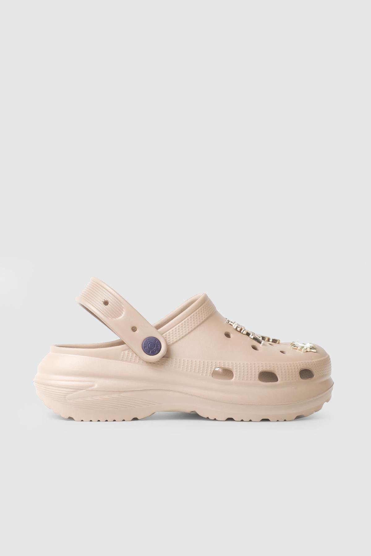 TWİNGO 25Y 210 Taşlı Unisex Terlik Kum