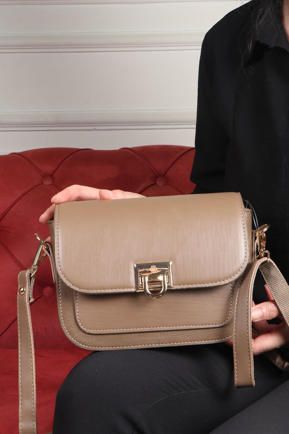 VARONA 1451 Kadın Çanta Vizon