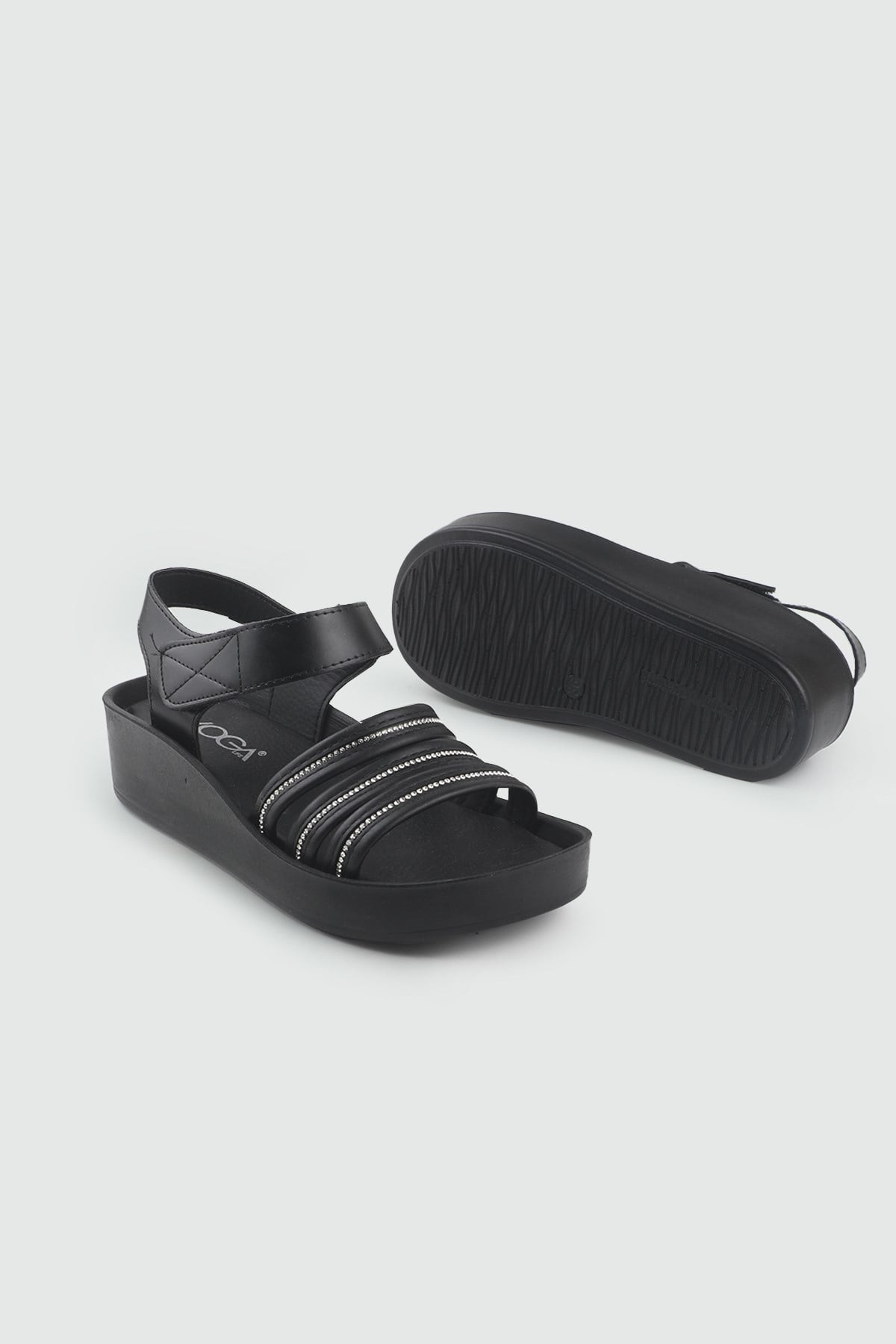 VOGA 26Y 1400-76 Kadın Sandalet Siyah
