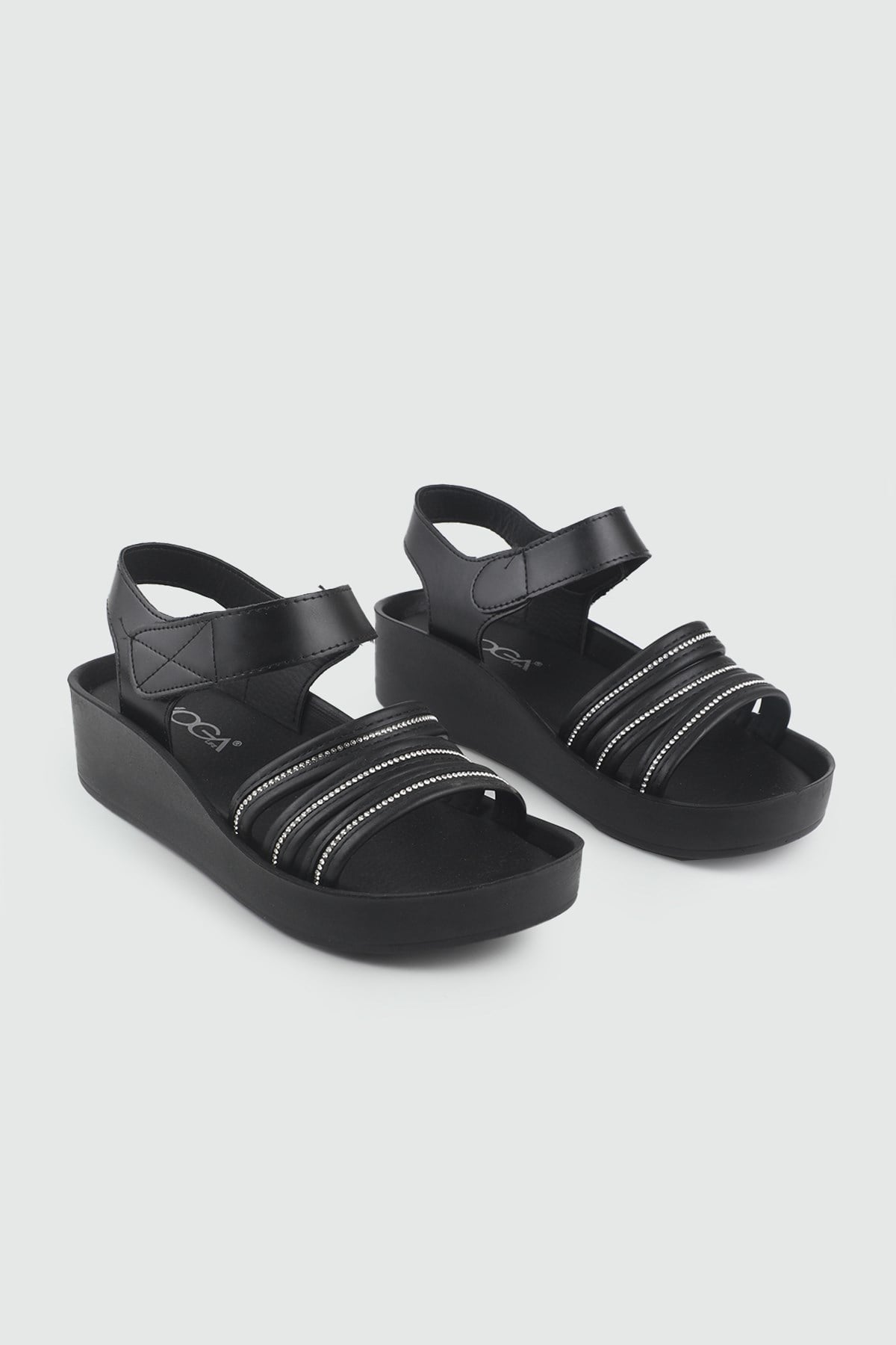VOGA 26Y 1400-76 Kadın Sandalet Siyah