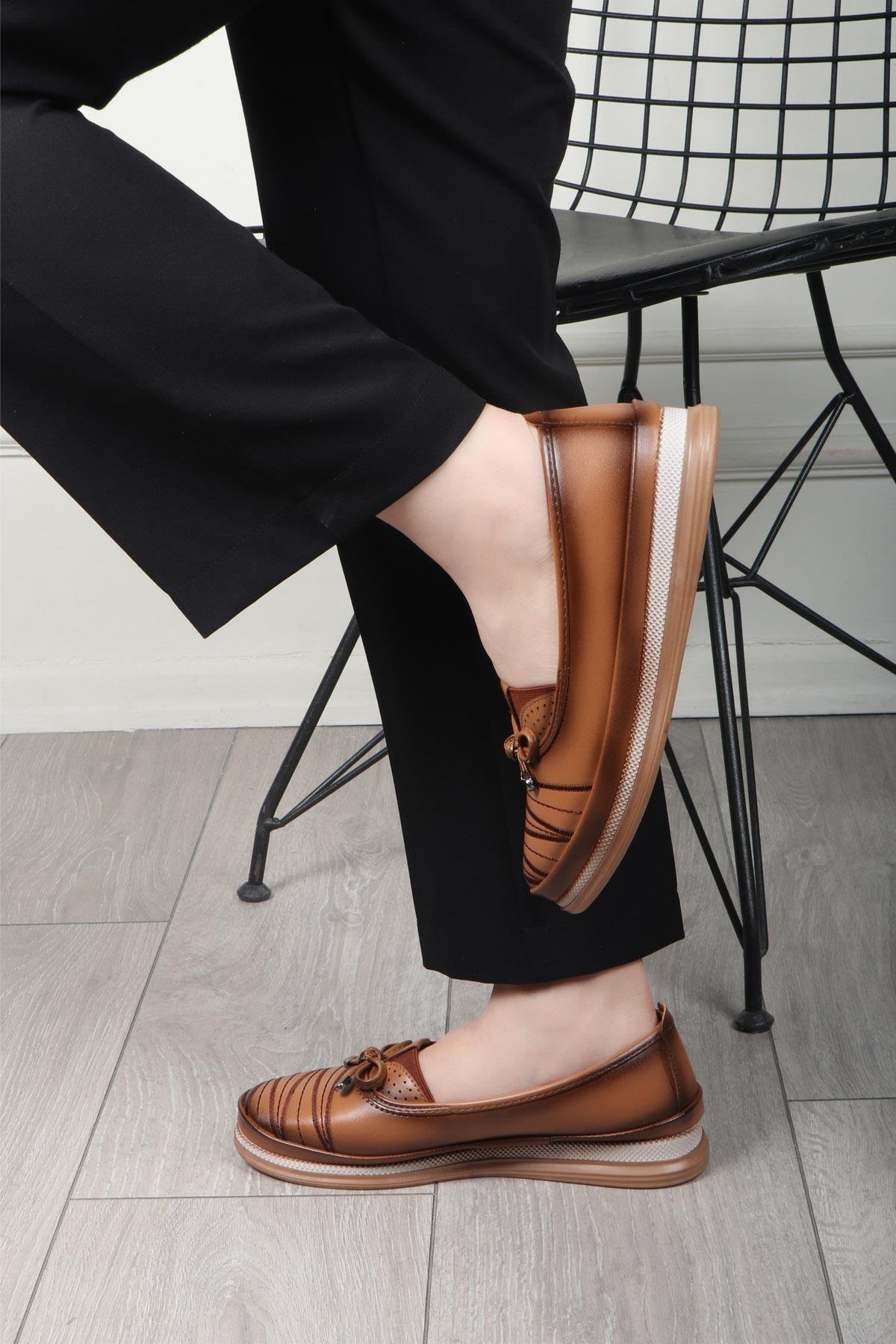 Wanetti 24-421 ATM Termo Kadın Babet Taba