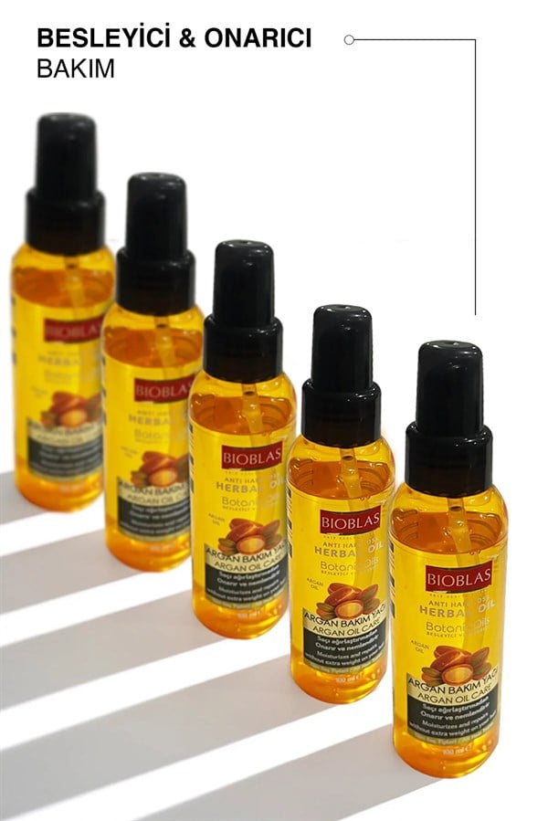 Bioblas Argan Bakım Yağı 100 ml - Onarıcı Bakım Yağı