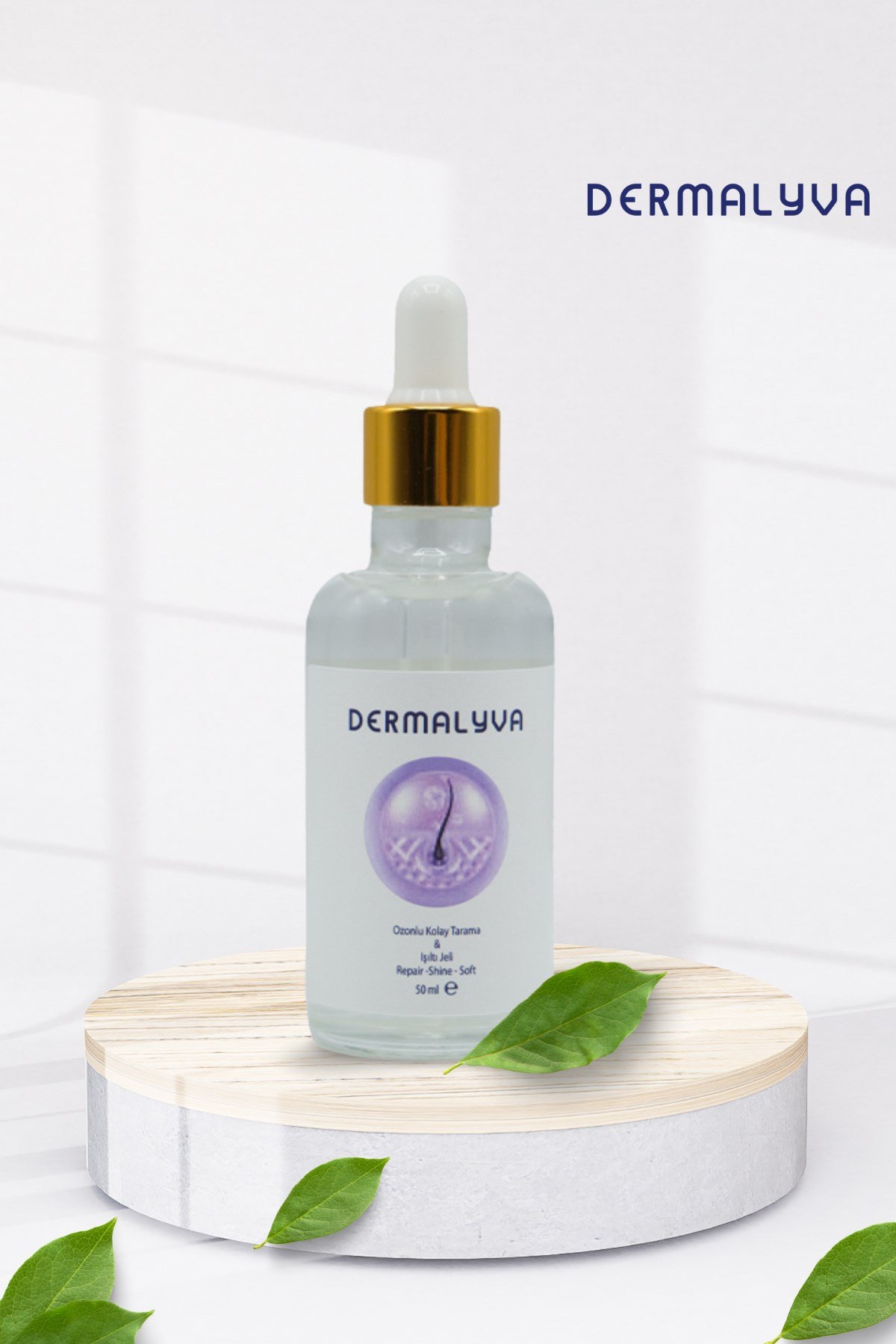Dermalyva Ozonlu Kolay Tarama ve Işıltı Jeli 50 ml