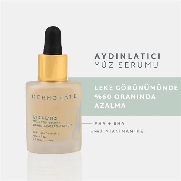 Dermomate Aydınlatıcı Yüz Bakım Serumu