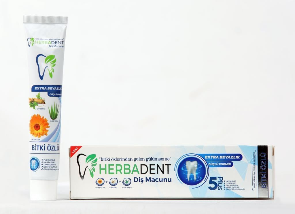 Herbadent Aloevera & Bitki Özlü Diş Macunu 90gr